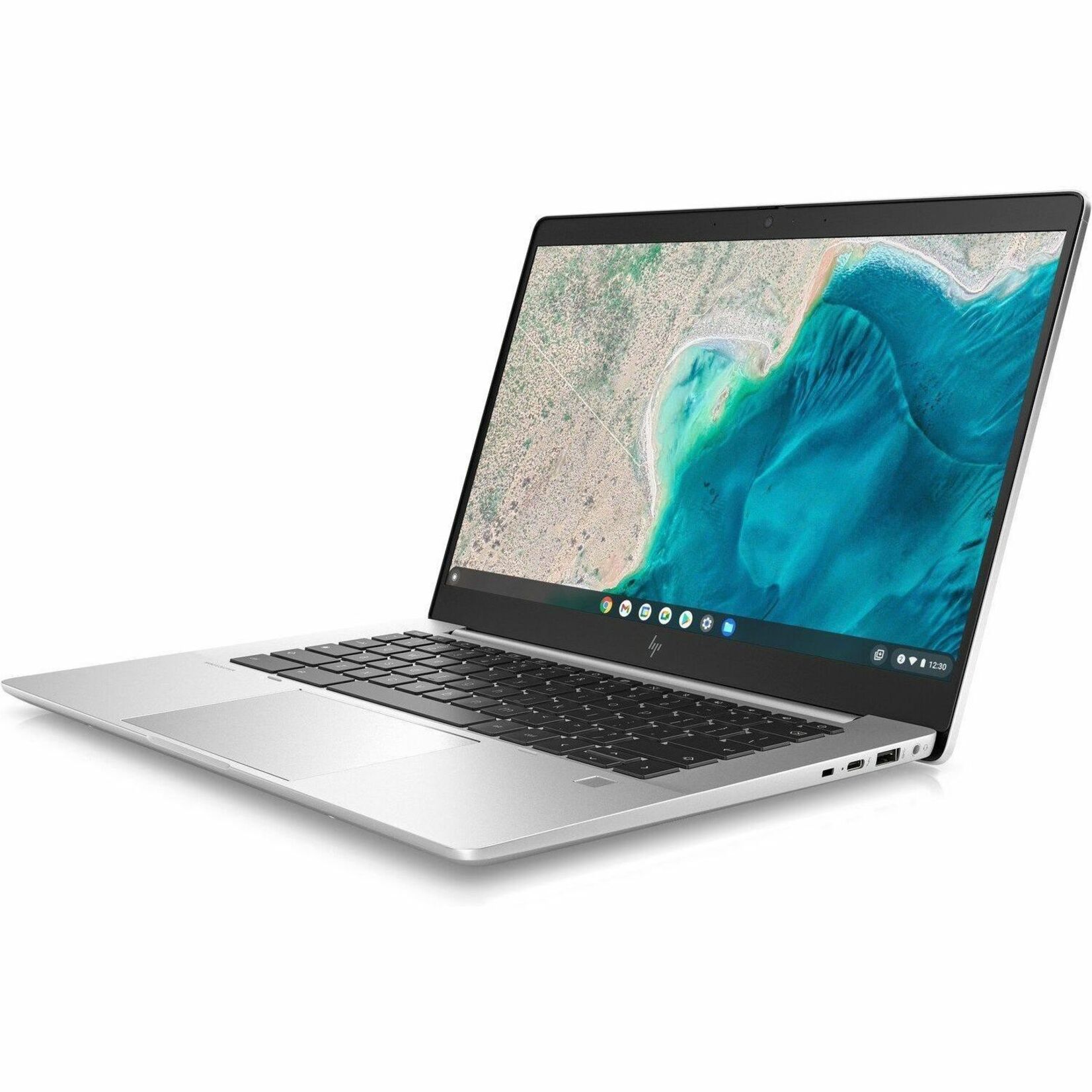 HP Elite c640 G3 Chromebook 14" Chromebook - Full HD - 60 Hz - Intel Core i3 12th Gen i3-1215U - 8 GB - 256 GB SSD - Intel Chip - 1920 x 1080 - ChromeOS - In-plane Switching (IPS) Technology, Sure View - Front Camera/Webcam - IEEE 802.11ax Wireless LAN Standard — alternate image2