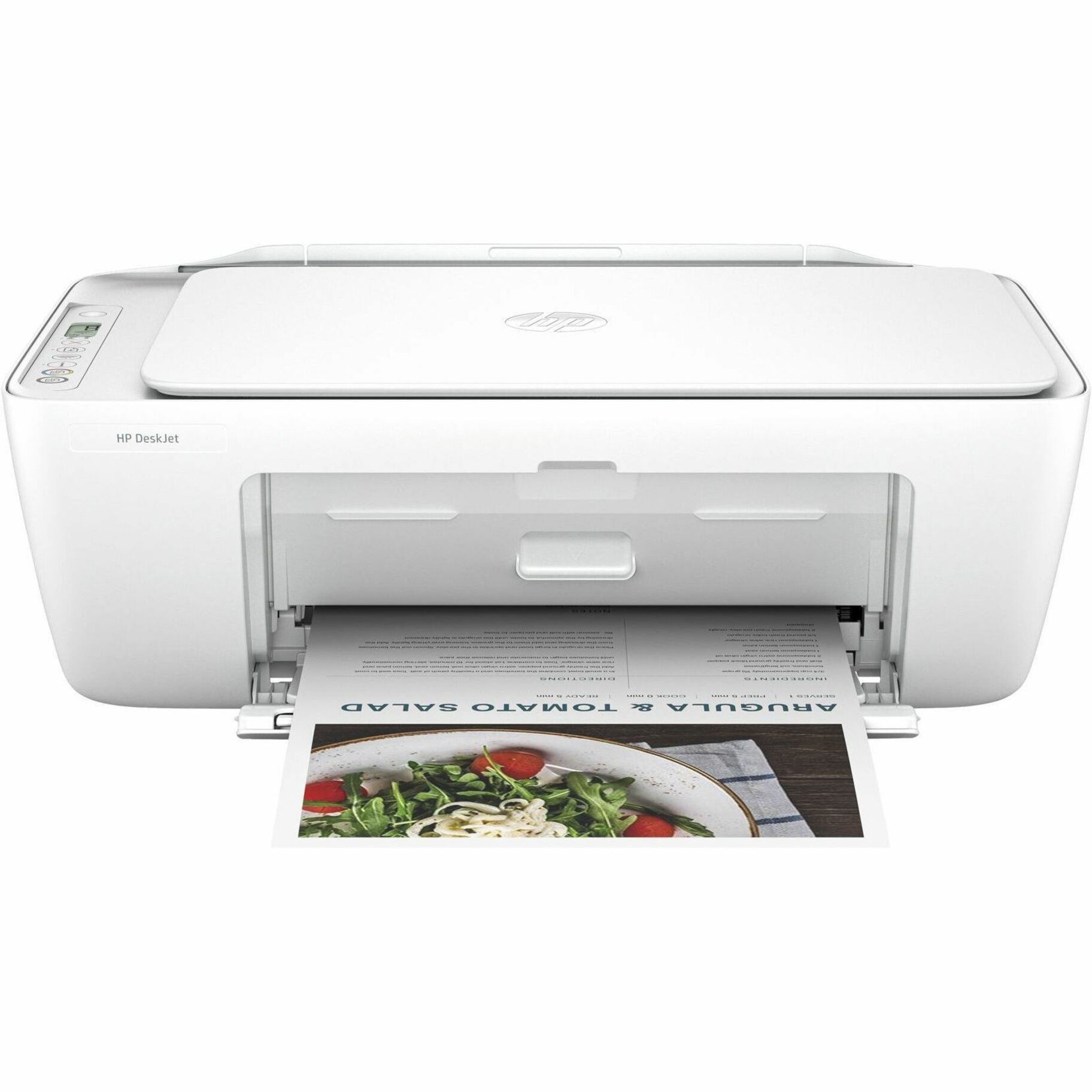 HP Deskjet 2842e Wireless Inkjet Multifunction Printer - Color - Copier/Printer/Scanner - 1200 x 1200 dpi Print - Manual Duplex Print - Up to 1000 Pages Monthly - Color Flatbed Scanner - Wireless LAN - ChromeOS - USB - For Plain Paper Print — alternate image1