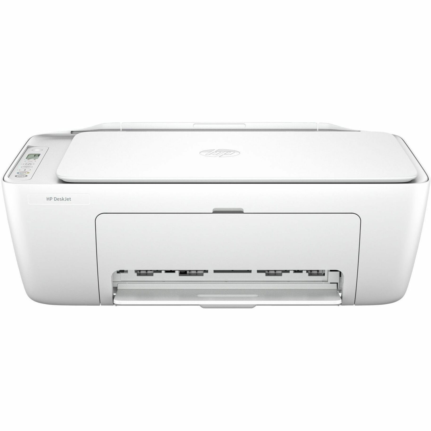 HP Deskjet 2842e Wireless Inkjet Multifunction Printer - Color - Copier/Printer/Scanner - 1200 x 1200 dpi Print - Manual Duplex Print - Up to 1000 Pages Monthly - Color Flatbed Scanner - Wireless LAN - ChromeOS - USB - For Plain Paper Print — front