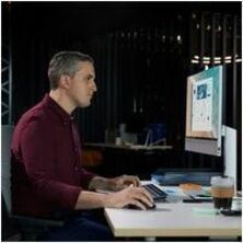 HP EliteOne 840 G9 All-in-One Computer - Intel Core i7 12th Gen i7-12700 - 8 GB - 256 GB PCI Express NVMe SSD - 23.8" Full HD - Desktop - Intel Q670 Chip - 1920 x 1080 — life style