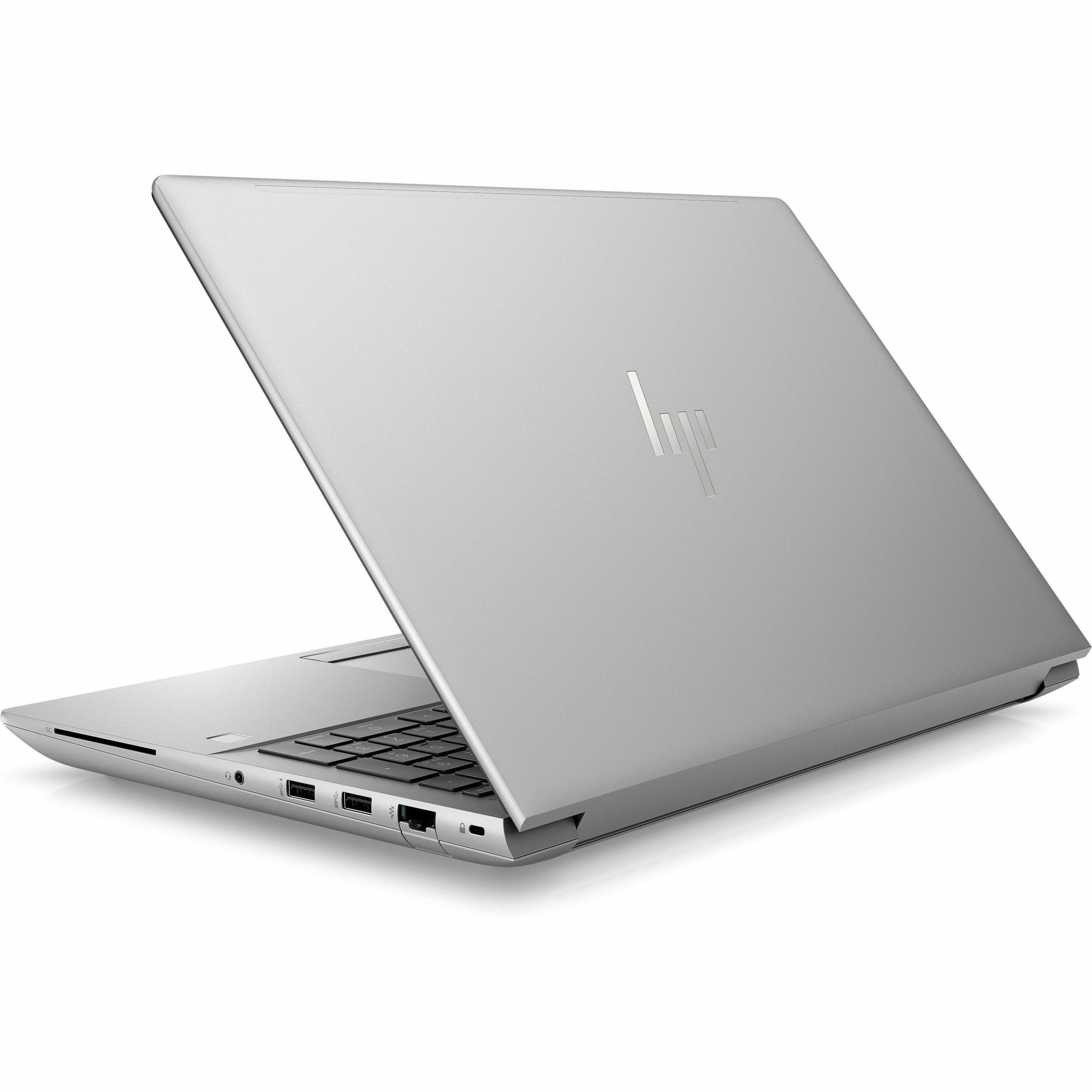 HP ZBook Fury G10 16" Mobile Workstation - WUXGA - 60 Hz - Intel Core i7 13th Gen i7-13850HX - 32 GB - Intel WM790 Chip - 1920 x 1200 - In-plane Switching (IPS) Technology - Front Camera/Webcam - 17.23 Hours Battery Run Time - IEEE 802.11ax Wireless LAN Standard — rear
