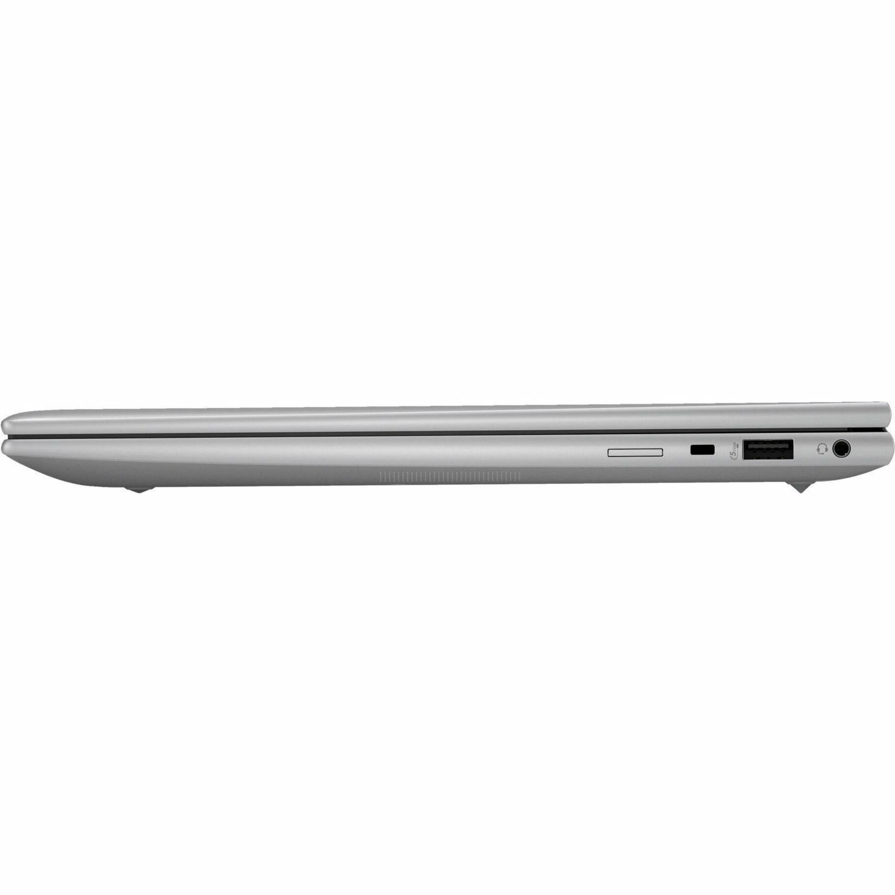 HP ZBook Firefly G11 14" Mobile Workstation - Intel Core Ultra 7 165H - vPro Technology - 16 GB - 512 GB SSD - Intel Chip - In-plane Switching (IPS) Technology - IEEE 802.11ax Wireless LAN Standard — left