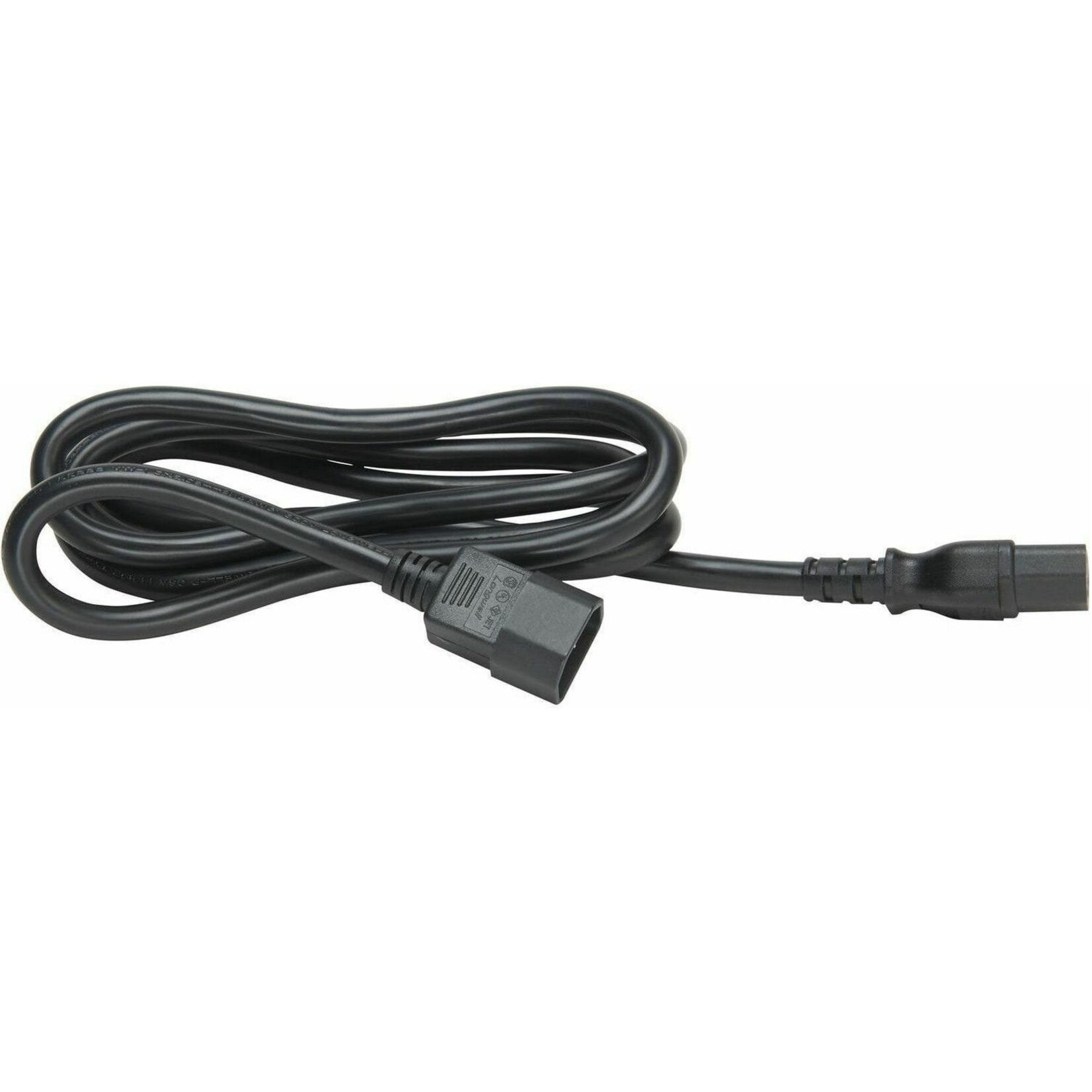 HP Standard Power Cord - For Desktop Computer - 120 V AC / 15 A - 6.56 ft Cord Length - IEC 60320 C14 / IEC 60320 C13