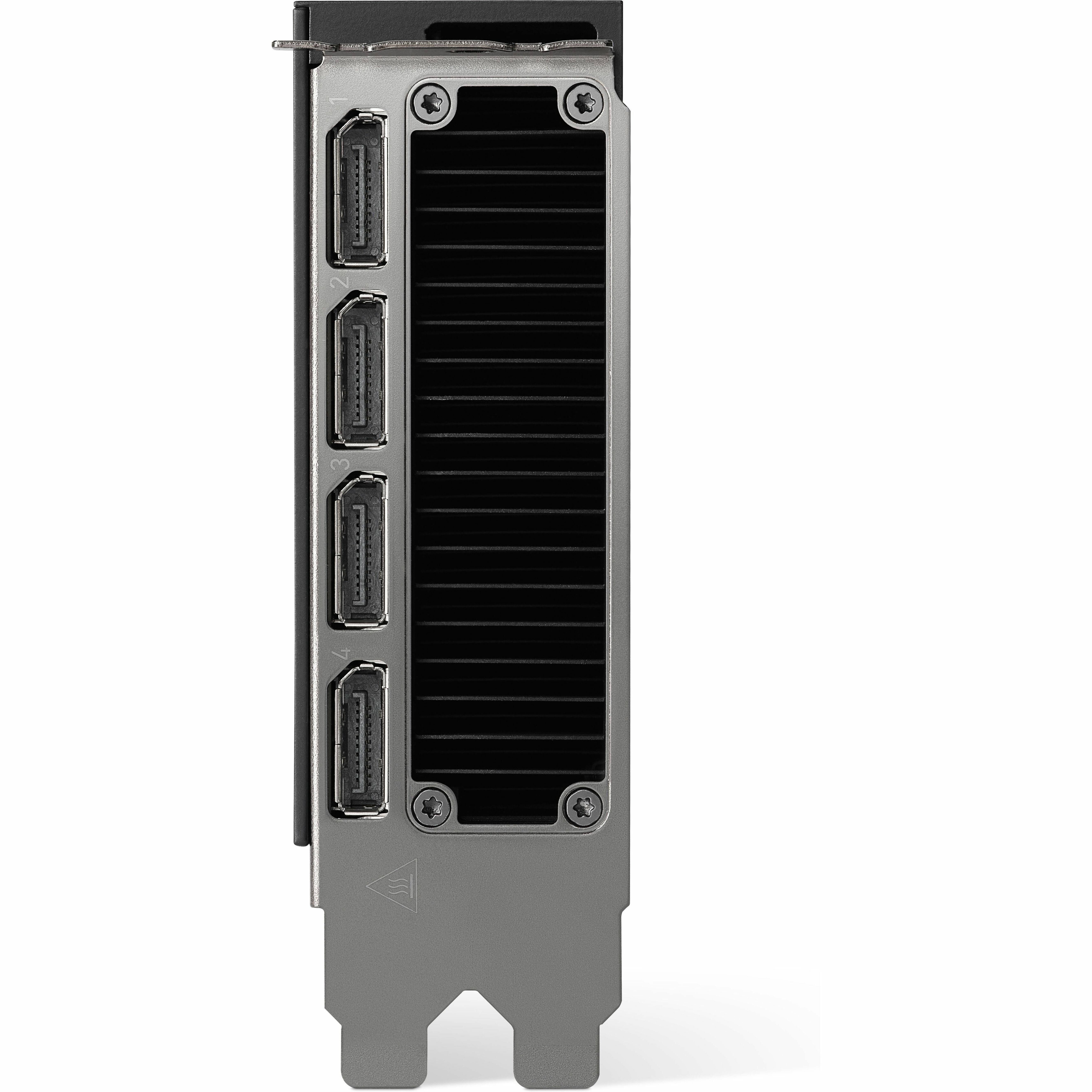 HP NVIDIA RTX 4500 Ada Graphic Card - 24 GB GDDR6 - Full-height - 7680 x 4320 - DisplayPort - 4 x DisplayPort — alternate image2