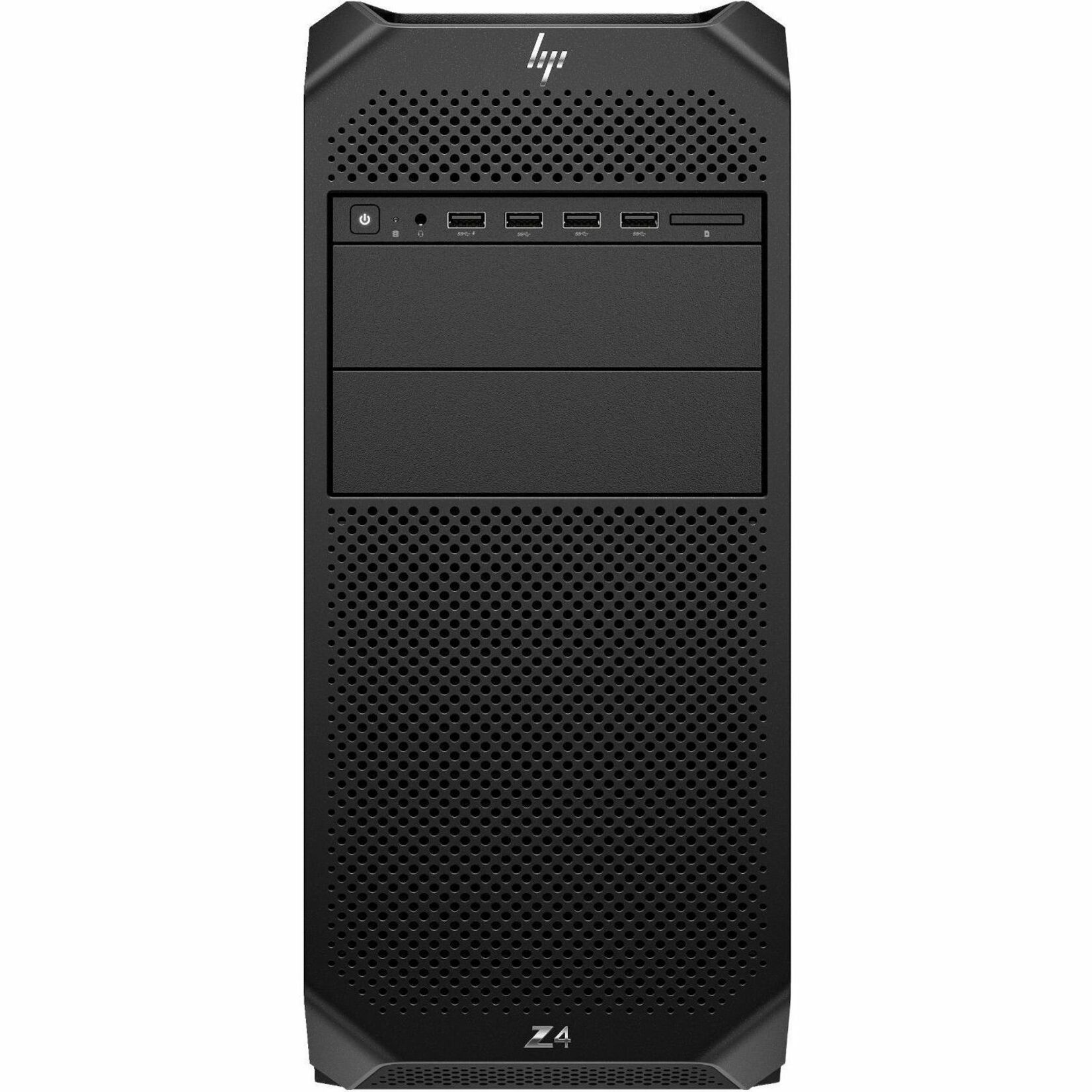 HP Z4 G5 Workstation - 1 Xeon w5-2455X - 32 GB - Tower - Black - Intel W790 Chip - Serial ATA Controller - 0, 1, 5, 10 RAID Levels - Gigabit Ethernet — frontmaximum