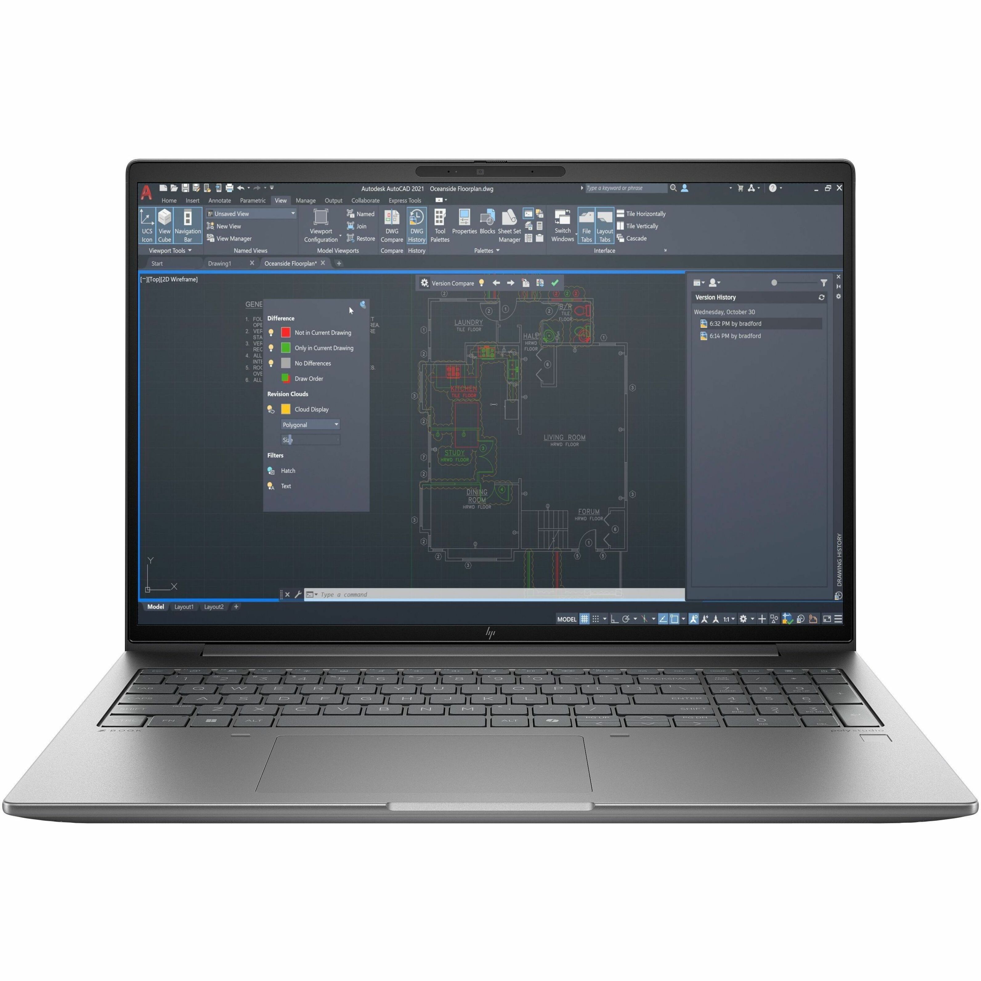 HP ZBook Power G11 A 16" Mobile Workstation - AMD Ryzen 9 Ryzen 8000 Series 8945HS - 64 GB - 512 GB SSD - AMD Chip - In-plane Switching (IPS) Technology, Eyesafe - IEEE 802.11ax Wireless LAN Standard - Wi-Fi 6E — alternate image2