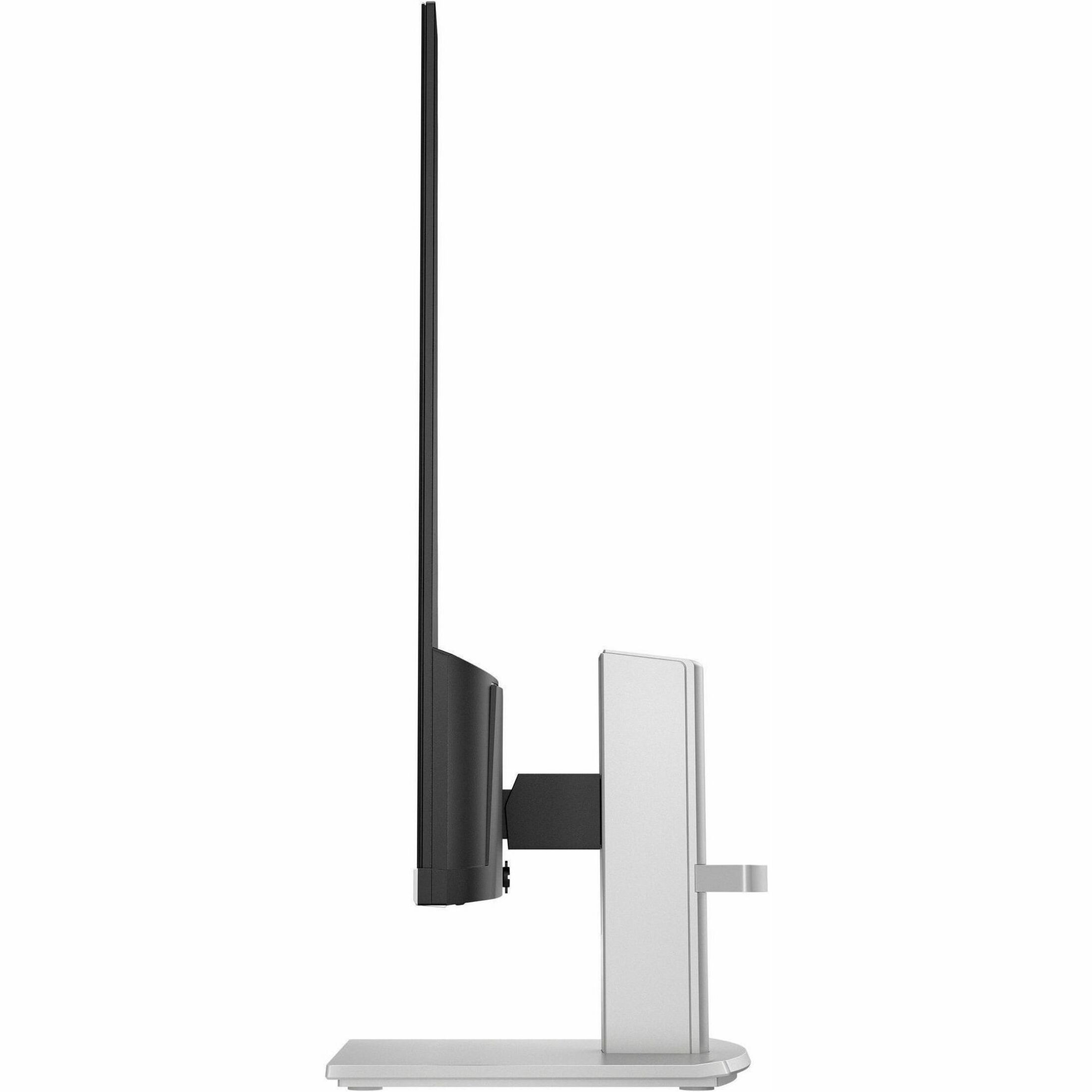 HP 527sh 27" Class Full HD LED Monitor - 16:9 - Silver - 27" Viewable - In-plane Switching (IPS) Technology - LED Backlight - 1920 x 1080 - 300 Nit - 5 ms - 100 Hz Refresh Rate - HDMI - VGA — left