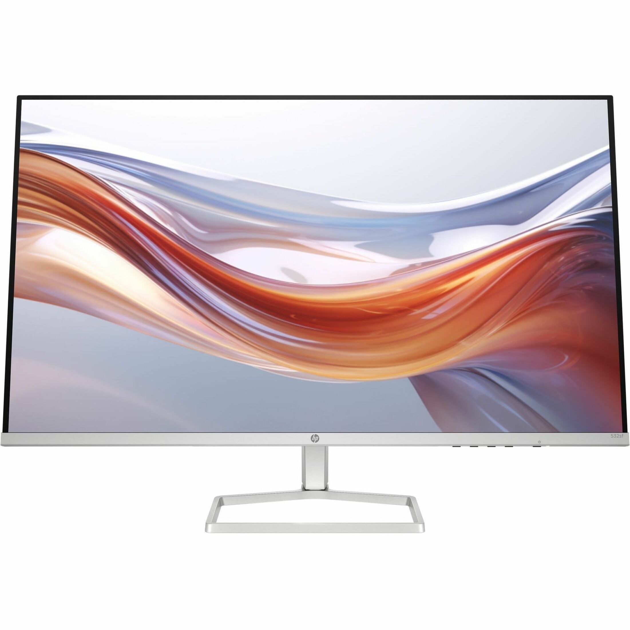 HP 532sf 32" Class Full HD LED Monitor - 16:9 - 31.5" Viewable - Vertical Alignment (VA) - Edge LED Backlight - 1920 x 1080 - 300 Nit - 7 ms - 100 Hz Refresh Rate - HDMI - VGA — front