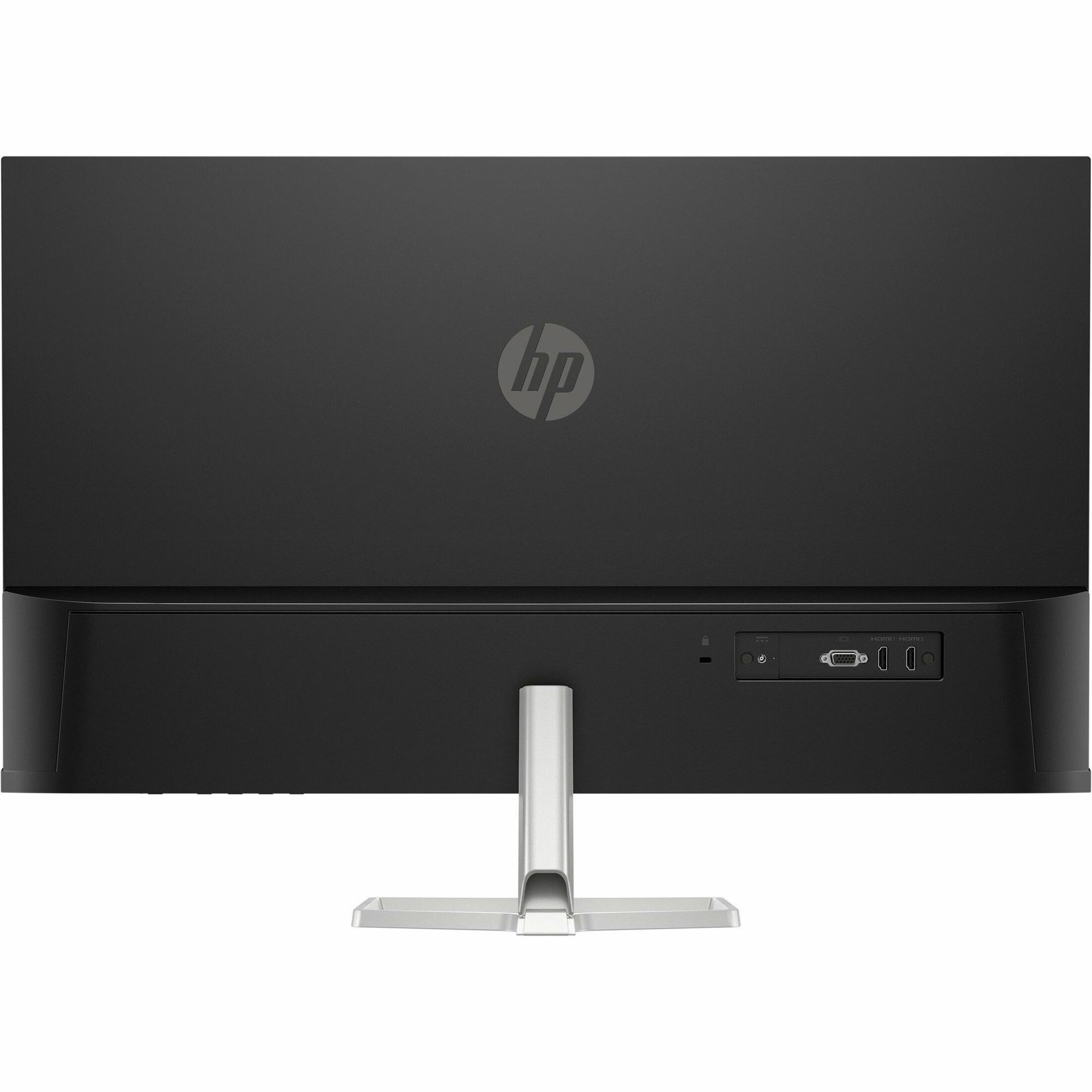 HP 532sf 32" Class Full HD LED Monitor - 16:9 - 31.5" Viewable - Vertical Alignment (VA) - Edge LED Backlight - 1920 x 1080 - 300 Nit - 7 ms - 100 Hz Refresh Rate - HDMI - VGA — rear