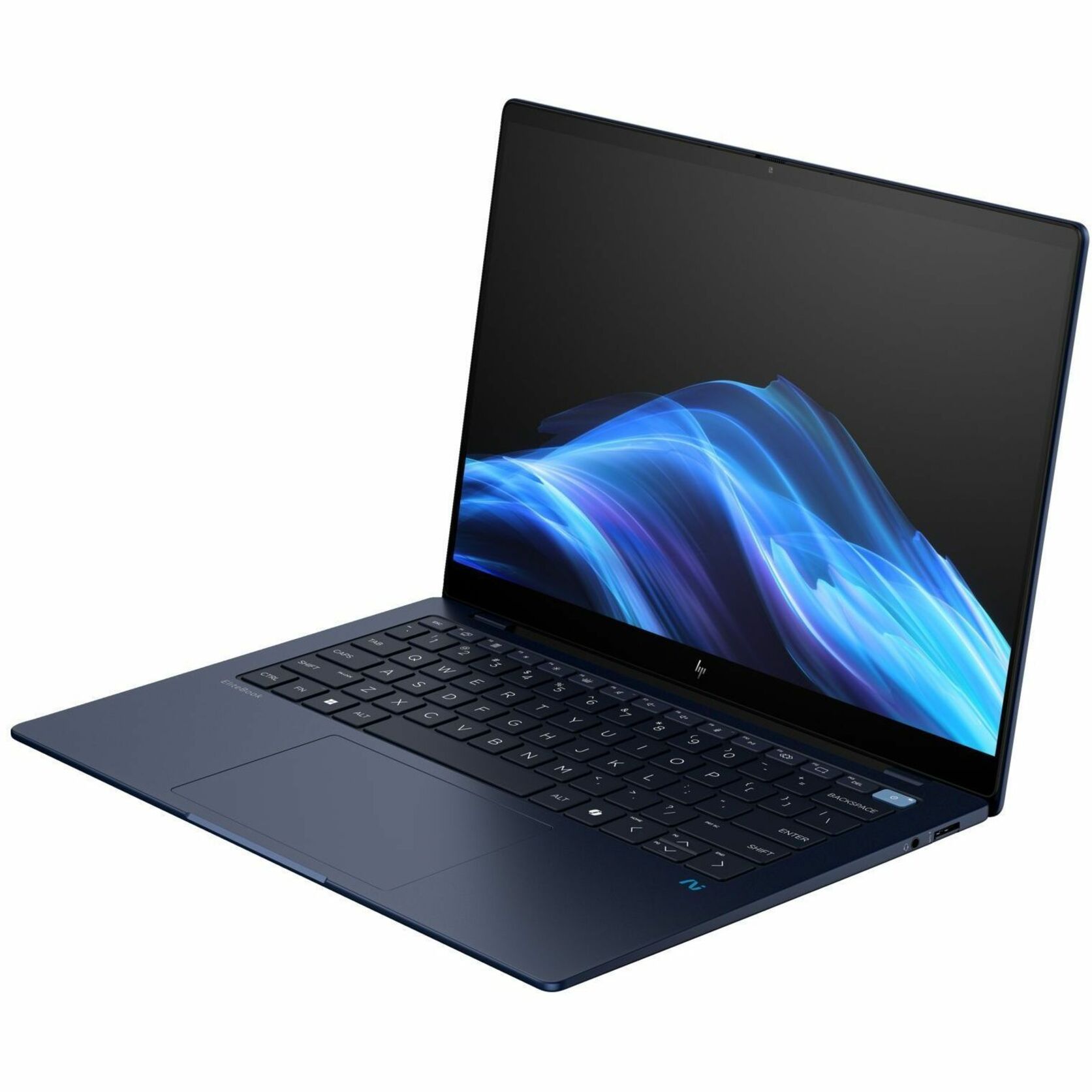 HP EliteBook Ultra 14 inch G1q Notebook AI PC, Touch screen, Win 11 Pro, Qualcomm Snapdragon, 16GB RAM, 512GB SSD, 2.2K - Qualcomm Chip - 2240 x 1400 - Windows 11 Pro - Qualcomm Adreno - Front Camera/Webcam - IEEE 802.11ax Wireless LAN Standard — alternate image1