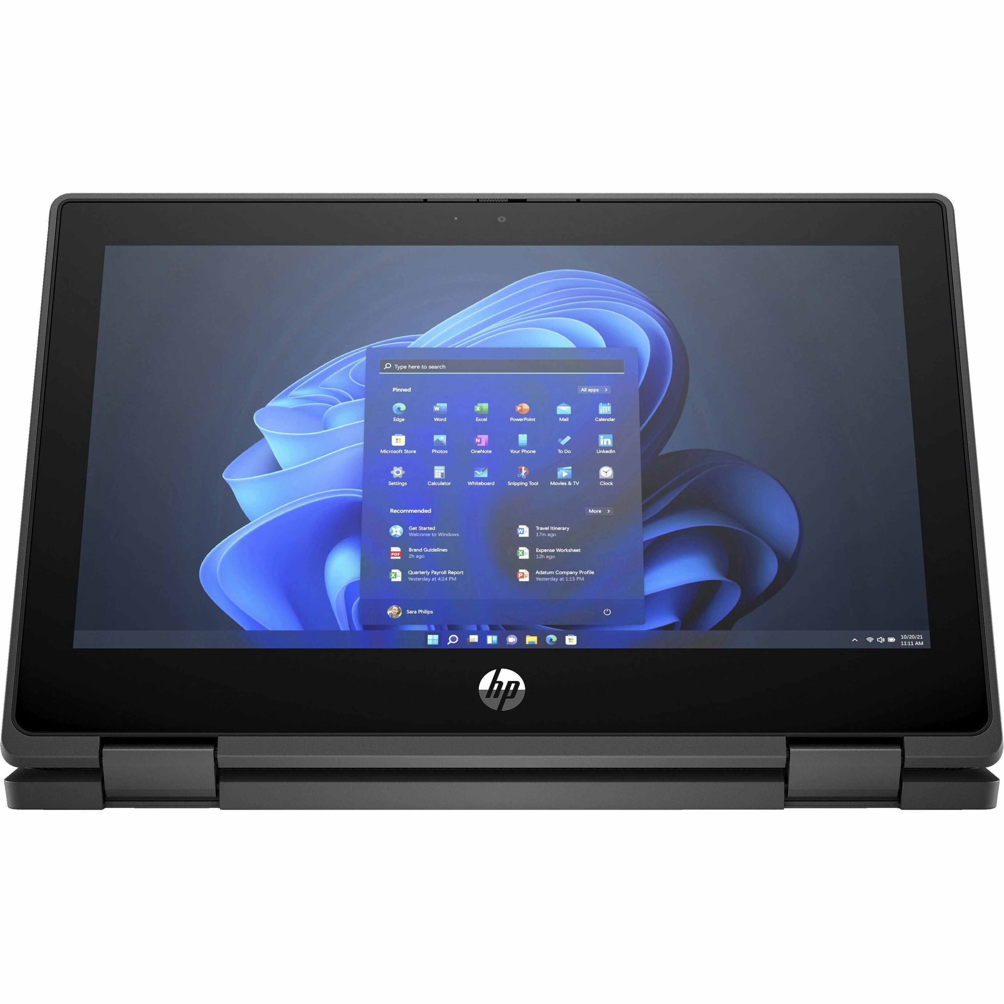 HP Pro x360 Fortis 11 G10 11.6" Touchscreen Convertible 2 in 1 Notebook - HD - 60 Hz - Intel Core i5 12th Gen i5-1230U - 8 GB - 256 GB SSD - Intel Chip - 1366 x 768 - BrightView - Front Camera/Webcam - IEEE 802.11ax Wireless LAN Standard — alternate image5