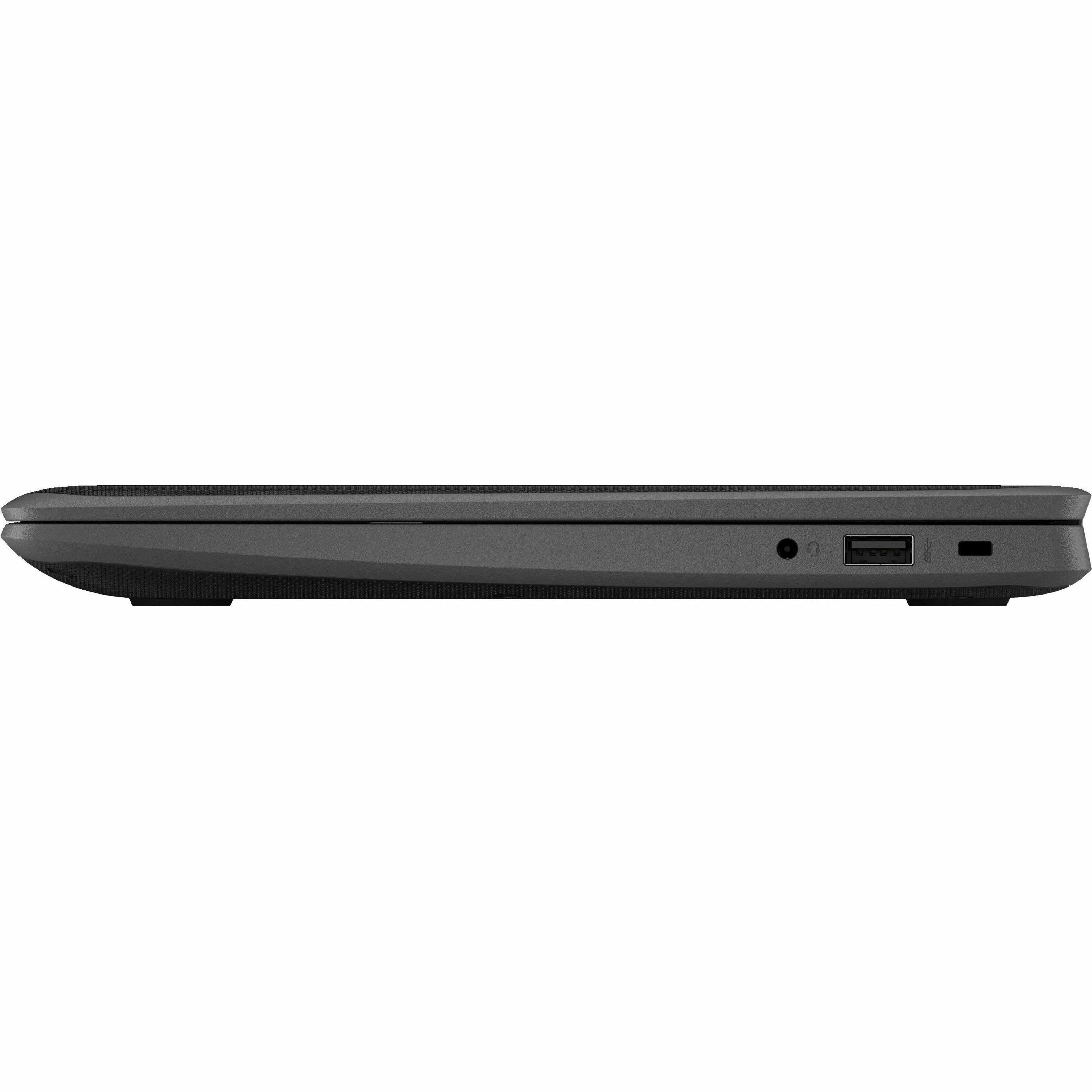 HP Pro x360 Fortis 11 G10 11.6" Touchscreen Convertible 2 in 1 Notebook - HD - 60 Hz - Intel Core i5 12th Gen i5-1230U - 8 GB - 256 GB SSD - Intel Chip - 1366 x 768 - BrightView - Front Camera/Webcam - IEEE 802.11ax Wireless LAN Standard — left