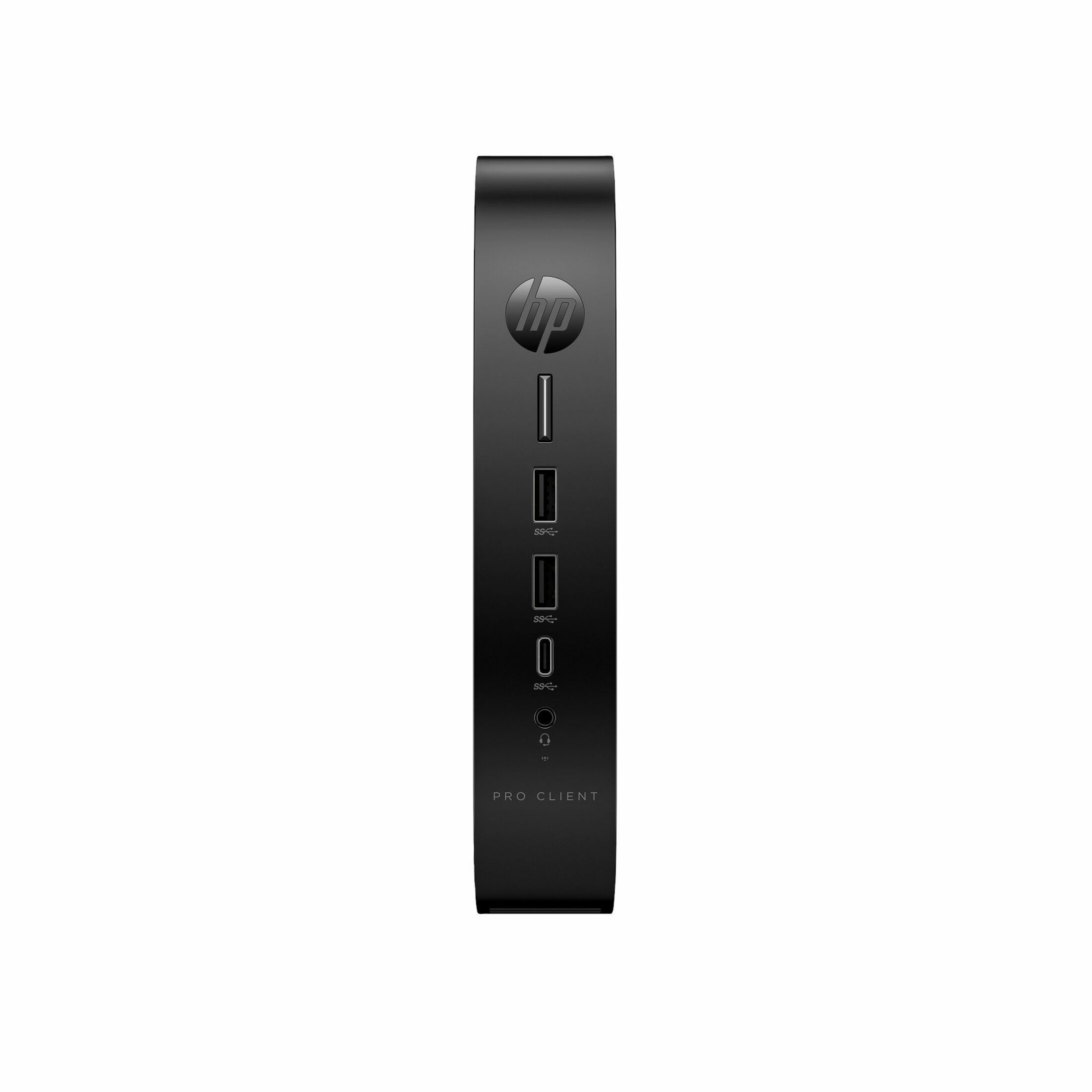 HP Pro t550 Thin Client - Intel Celeron J6412 Quad-core (4 Core) 2 GHz - TAA Compliant - Intel Chip - 8 GB RAM DDR4 SDRAM - 256 GB SSD - Intel UHD Graphics - Gigabit Ethernet - Windows 10 - DisplayPort - Network (RJ-45) - 7 Total USB Port(s) - 2 USB 2.0 Port(s) - USB Type-C - 45 W