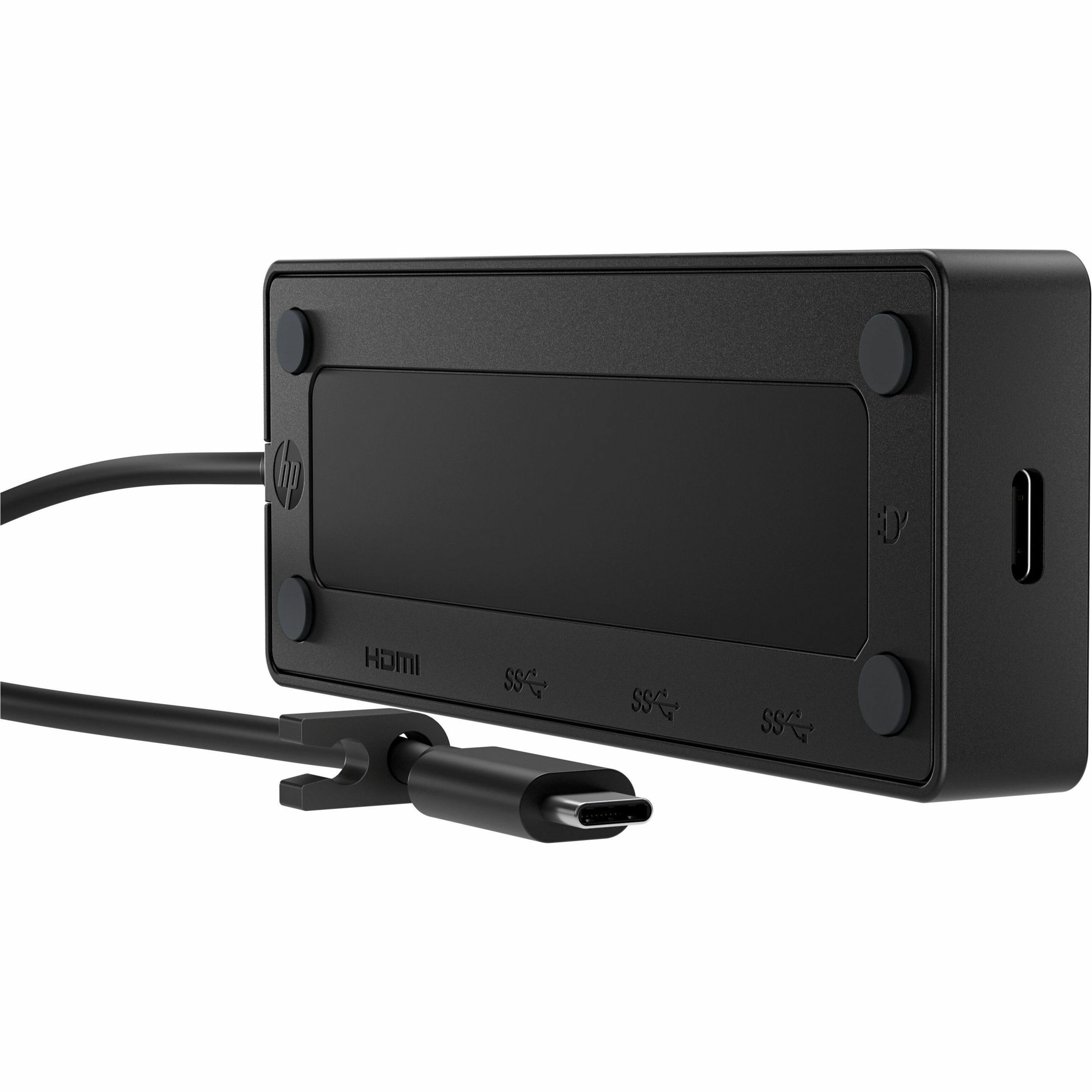 HP USB-C Travel Hub G3 (86S97UT) - 1 x USB Type C - Male - 1 x HDMI Digital Audio/Video - Female, 2 x USB Type A - Female, 2 x USB Type C - Female - 3840 x 2160 Supported — alternate image10