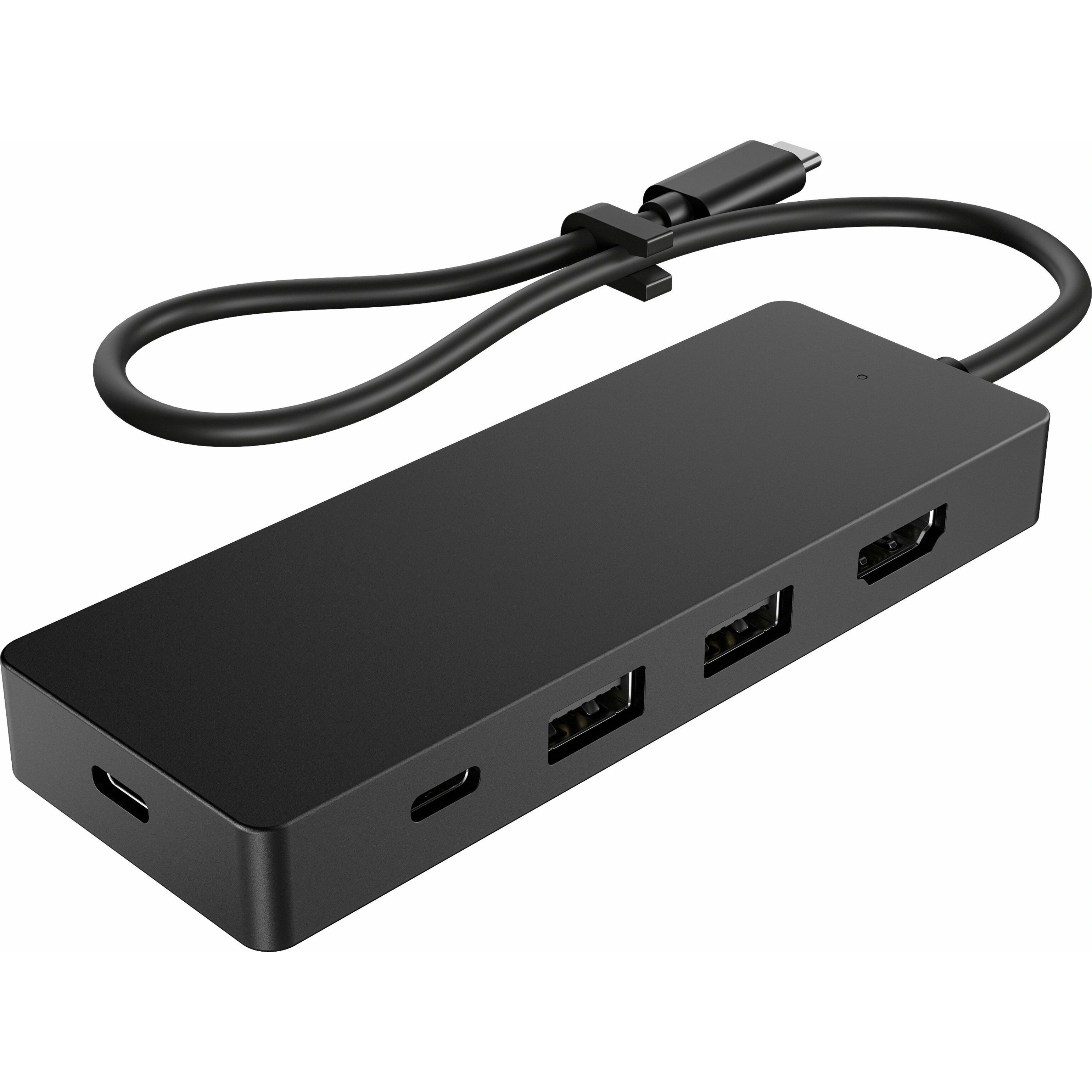 HP USB-C Travel Hub G3 (86S97UT) - 1 x USB Type C - Male - 1 x HDMI Digital Audio/Video - Female, 2 x USB Type A - Female, 2 x USB Type C - Female - 3840 x 2160 Supported