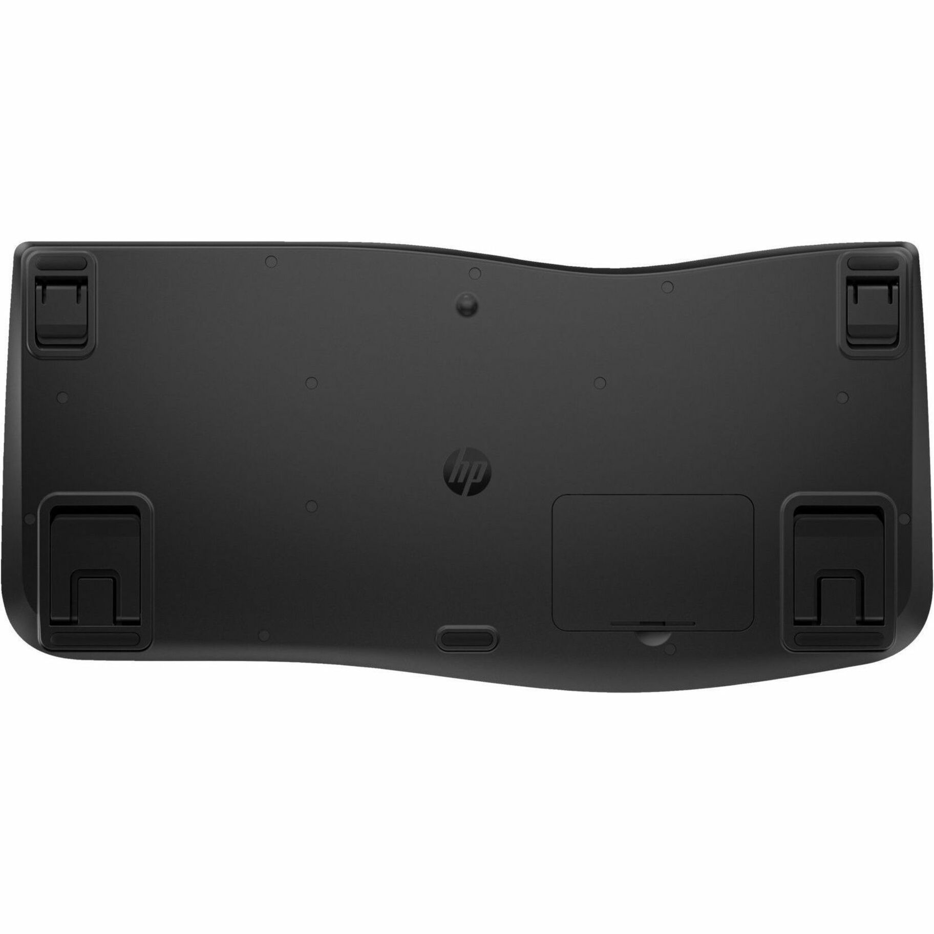 HP 685 Comfort Dual-Mode Keyboard for Business - Wireless Connectivity - Bluetooth/RF - Full-size - 32.81 ft - 2.40 GHz - USB Type A Interface - Dictation, Language Switch, CoPilot Hot Key(s) - Windows 11, Windows 10, macOS, ChromeOS - PC, Mac - Plunger Keyswitch - AA Battery Size Supported - Black — bottommaximum