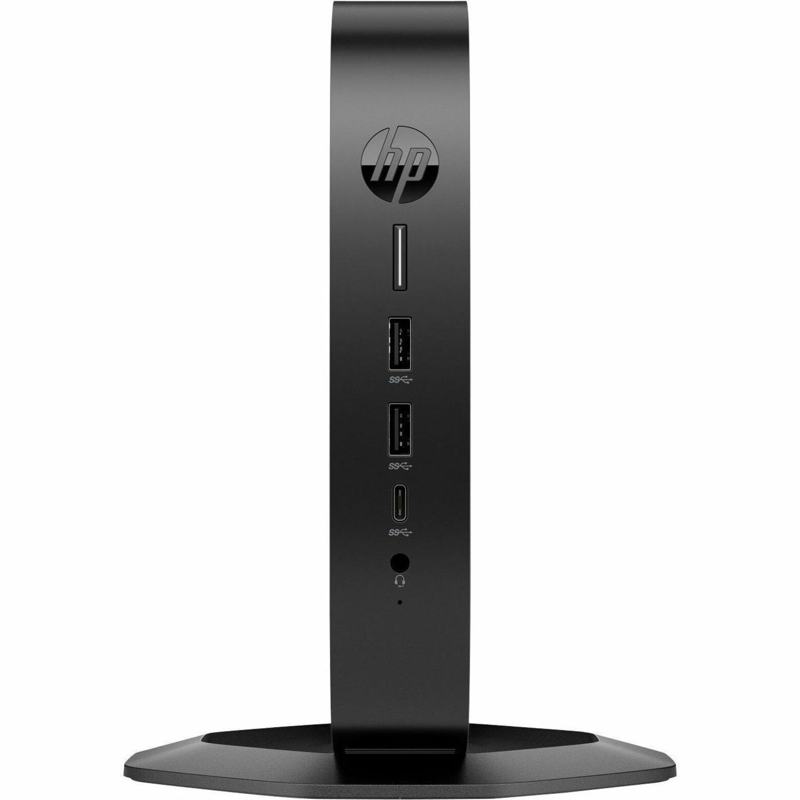 HP t655 Thin Client - AMD Ryzen R2314 Quad-core (4 Core) 2.10 GHz - TAA Compliant - AMD Chip - 16 GB RAM DDR4 SDRAM - DDR4-3200/PC4-25600 - 256 GB SSD - AMD - Gigabit Ethernet - DisplayPort - Network (RJ-45) - 7 Total USB Port(s) - 2 USB 2.0 Port(s) - USB Type-C - 45 W — alternate image3