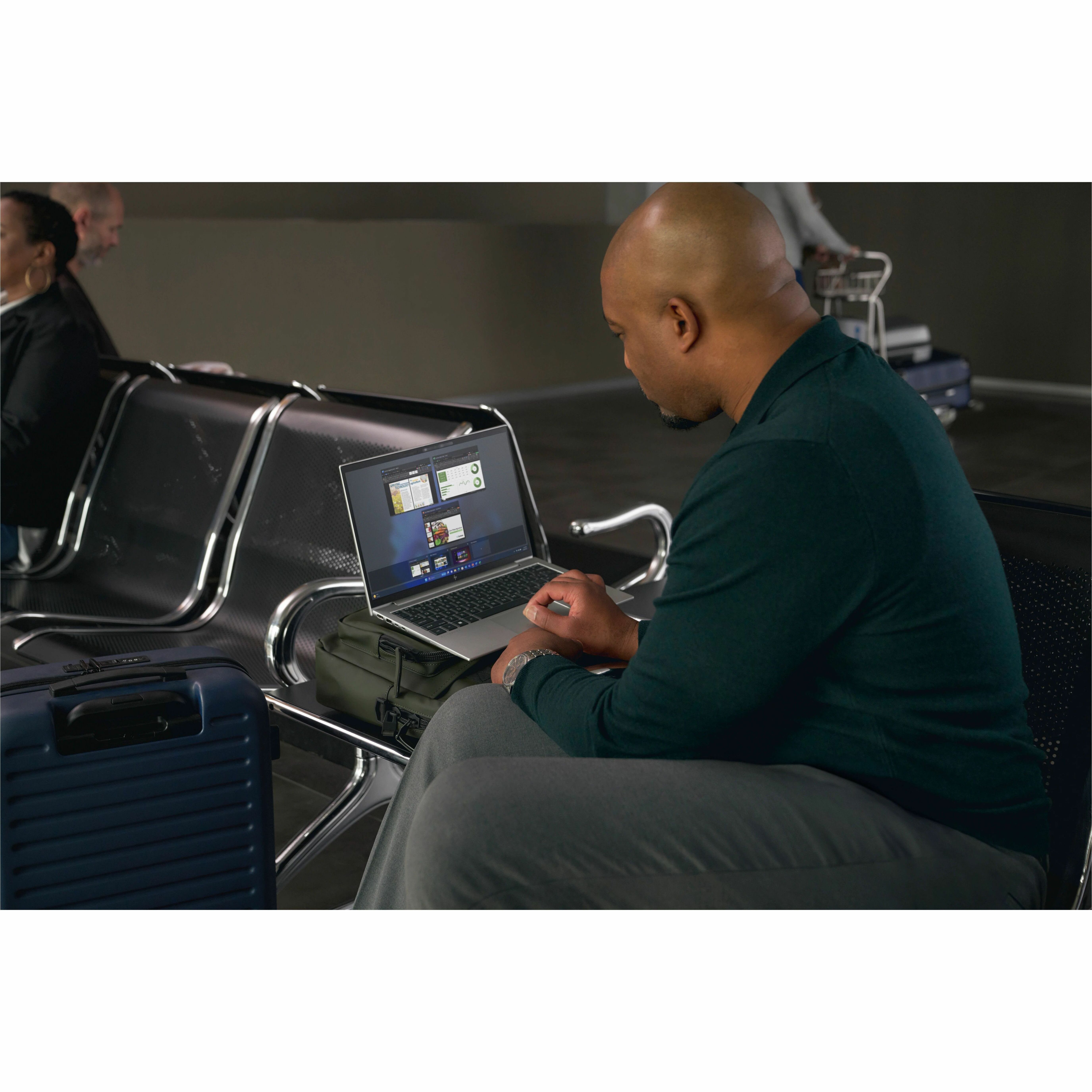 HP EliteBook 640 G10 14" Notebook - 60 Hz - Intel Core i7 13th Gen i7-1355U - 64 GB - Intel Chip - IEEE 802.11ax Wireless LAN Standard — alternate image2