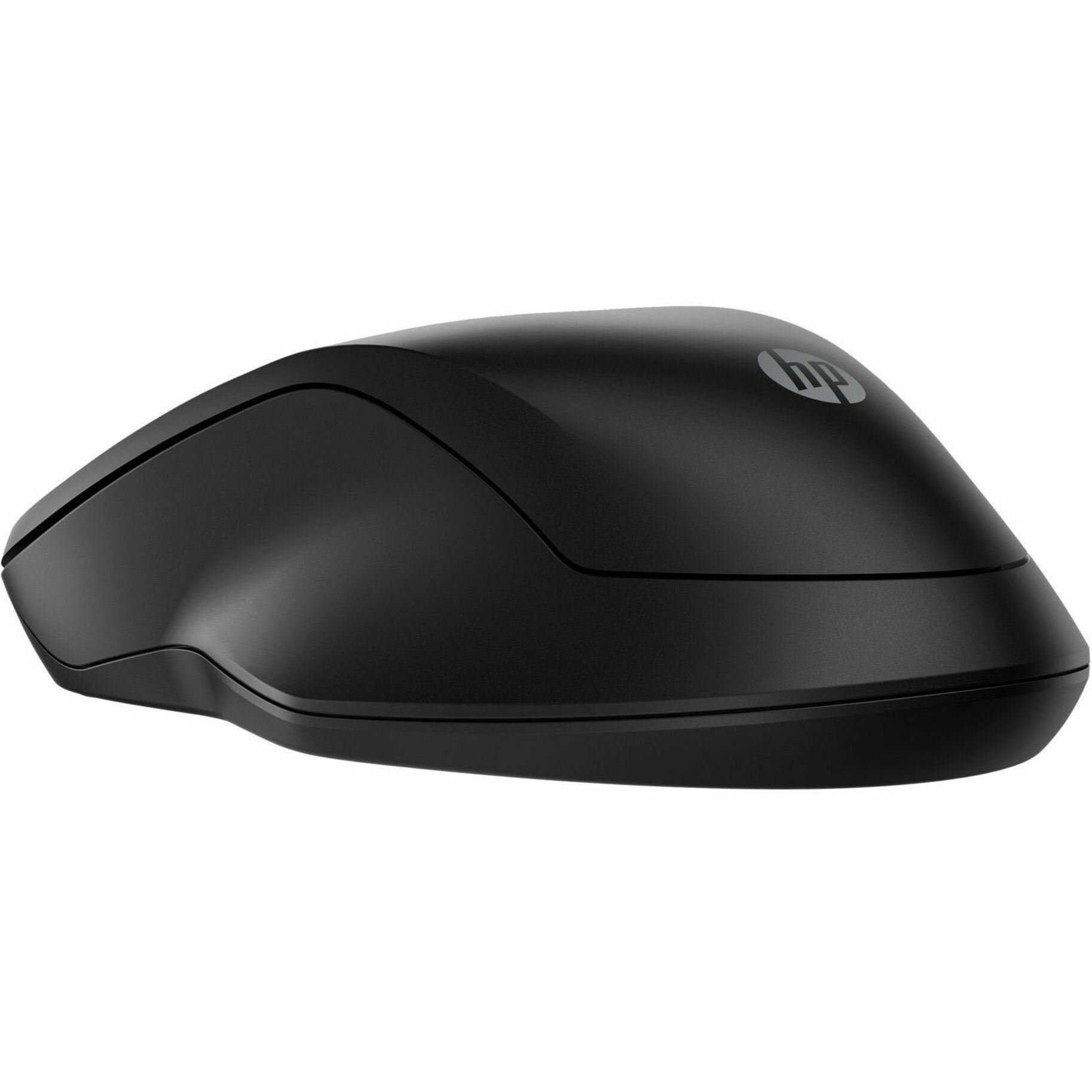 HP 255 Dual Wireless Mouse (8R3U1UT) - Full-size Mouse - Optical - Wireless - Bluetooth/Radio Frequency - 2.40 GHz - Black - USB Type A - 1600 dpi - 3 Button(s) - Symmetrical - 1 x AA Battery Supported - 1 Year Battery Run Time — alternate image1