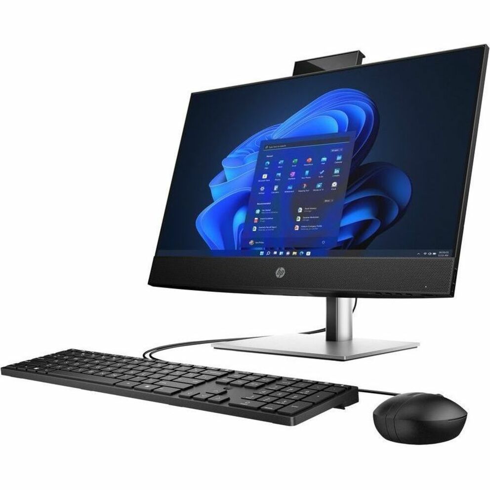 HP ProOne 440 G9 All-in-One Computer - Intel Core i7 13th Gen i7-13700 - vPro Technology - 16 GB - 256 GB SSD - 23.8" Full HD - Desktop - Intel Q670 Chip - 1920 x 1080 — left