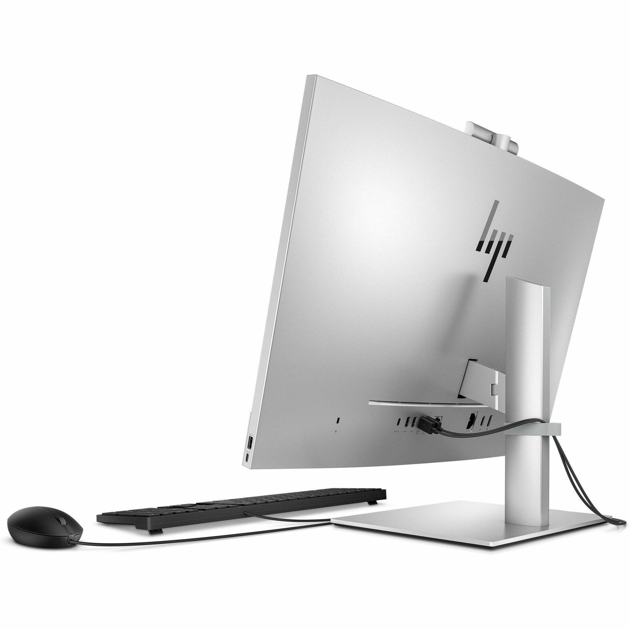 HP EliteOne 870 G9 All-in-One Computer - Intel Core i5 14th Gen i5-14500 - vPro Technology - 8 GB - 256 GB SSD - 27" QHD Touchscreen - Desktop - Smart Buy - Intel Q670 Chip - 2560 x 1440 - Windows 11 Pro - Intel UHD Graphics 770 DDR5 SDRAM - English Keyboard - IEEE 802.11ax Wireless LAN — alternate image1