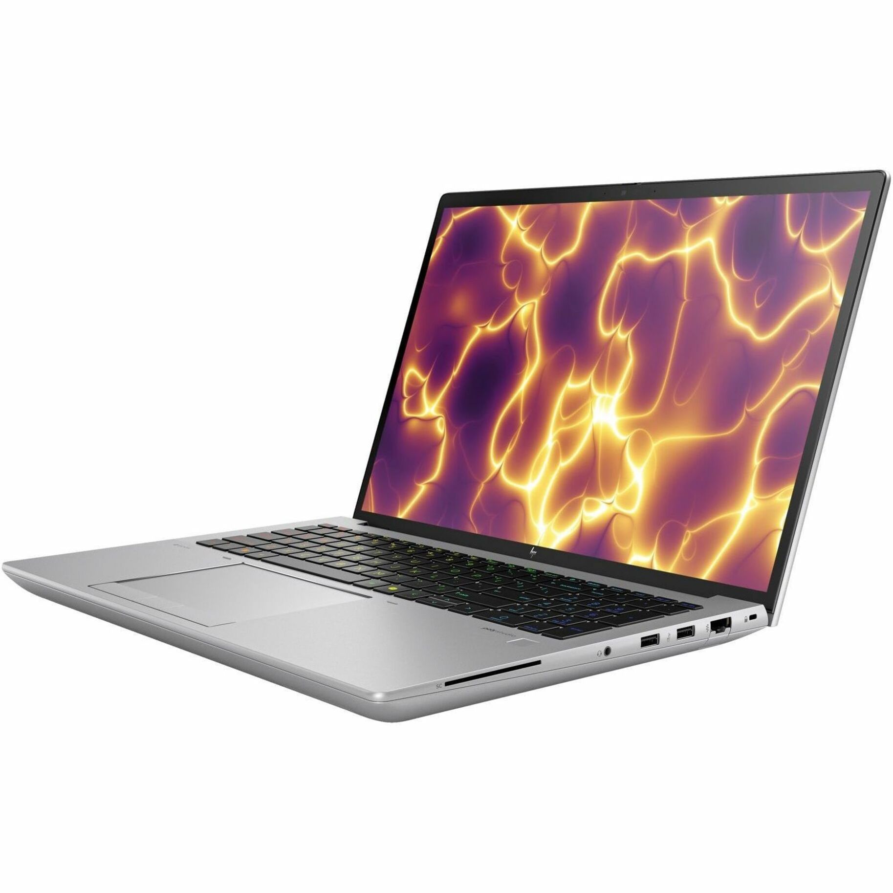 HP ZBook Fury G11 16" Mobile Workstation - WQUXGA - Intel Core i9 13th Gen i9-13950HX - vPro Technology - 64 GB - 2 TB SSD - French, English Keyboard - Smart Buy - Intel WM790 Chip - 3840 x 2400 - Windows 11 Pro - Intel UHD Graphics with 12 GB, NVIDIA GeForce RTX 4000 Ada Generation - In-plane Switching (IPS) Technology, DreamColor - Front Camera/Webcam - IEEE 802.11be Wireless LAN Standard — alternate image1