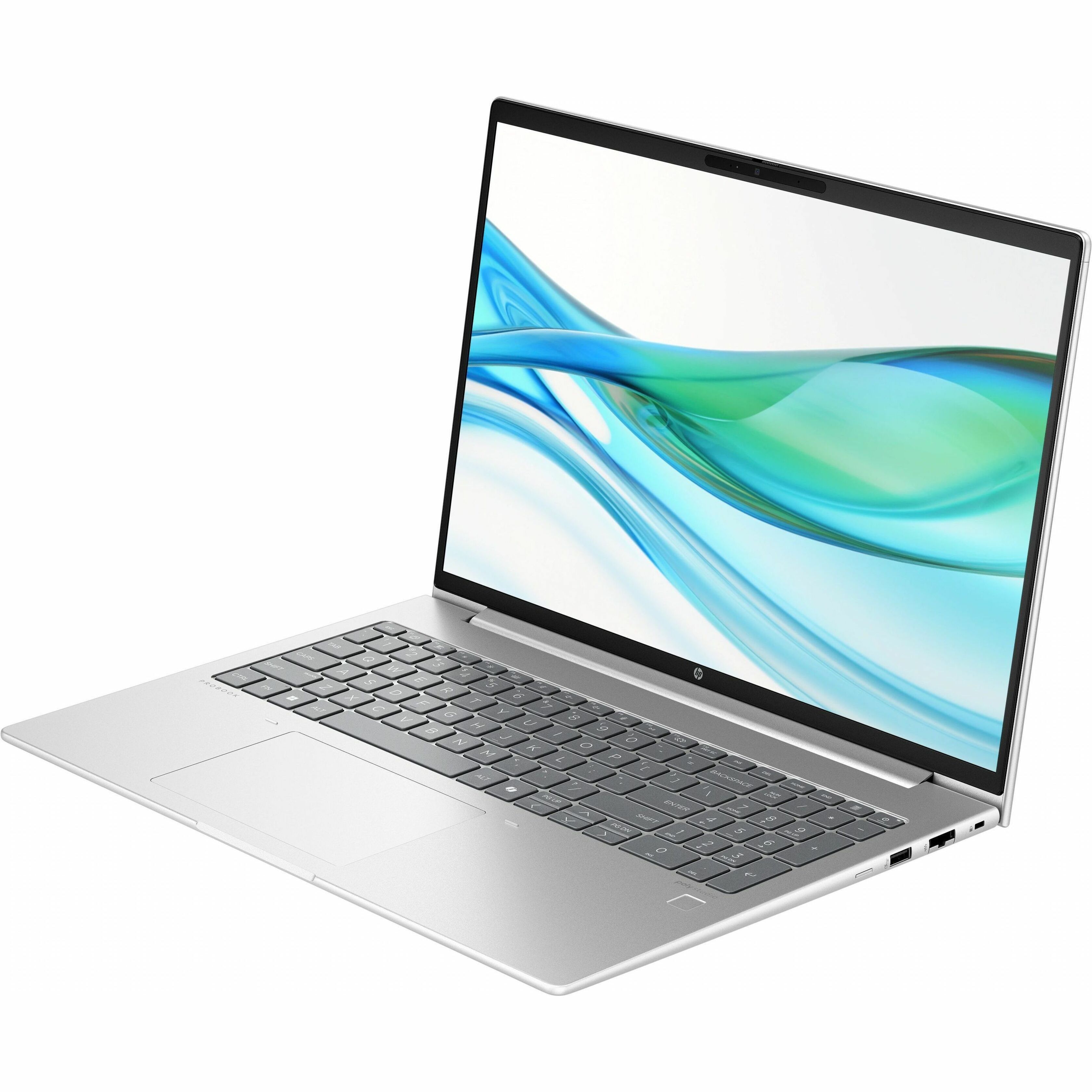 HP ProBook 465 G11 16" Notebook - WUXGA - AMD Ryzen 7 7735U - 16 GB - 1 TB SSD - Pike Silver - AMD Chip - 1920 x 1200 - Windows 11 Pro - AMD Radeon 680M Graphics - In-plane Switching (IPS) Technology - Front Camera/Webcam - IEEE 802.11ax Wireless LAN Standard — alternate image1