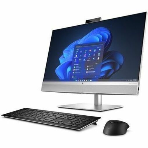 HP EliteOne 870 G9 All-in-One Computer - Intel Core i5 14th Gen i5-14500 - 32 GB - 512 GB SSD - 27" - Desktop - Silver - Intel Q670 Chip — leftmaximum