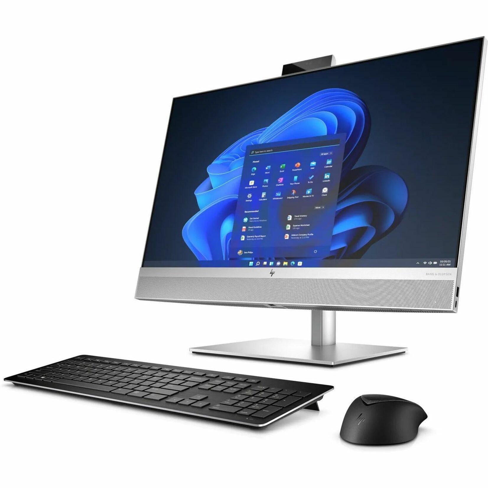 HP EliteOne 870 G9 All-in-One Computer - Intel Core i7 14th Gen i7-14700 - 64 GB - 27" QHD - Desktop - Intel Q670 Chip - 2560 x 1440 — leftmaximum