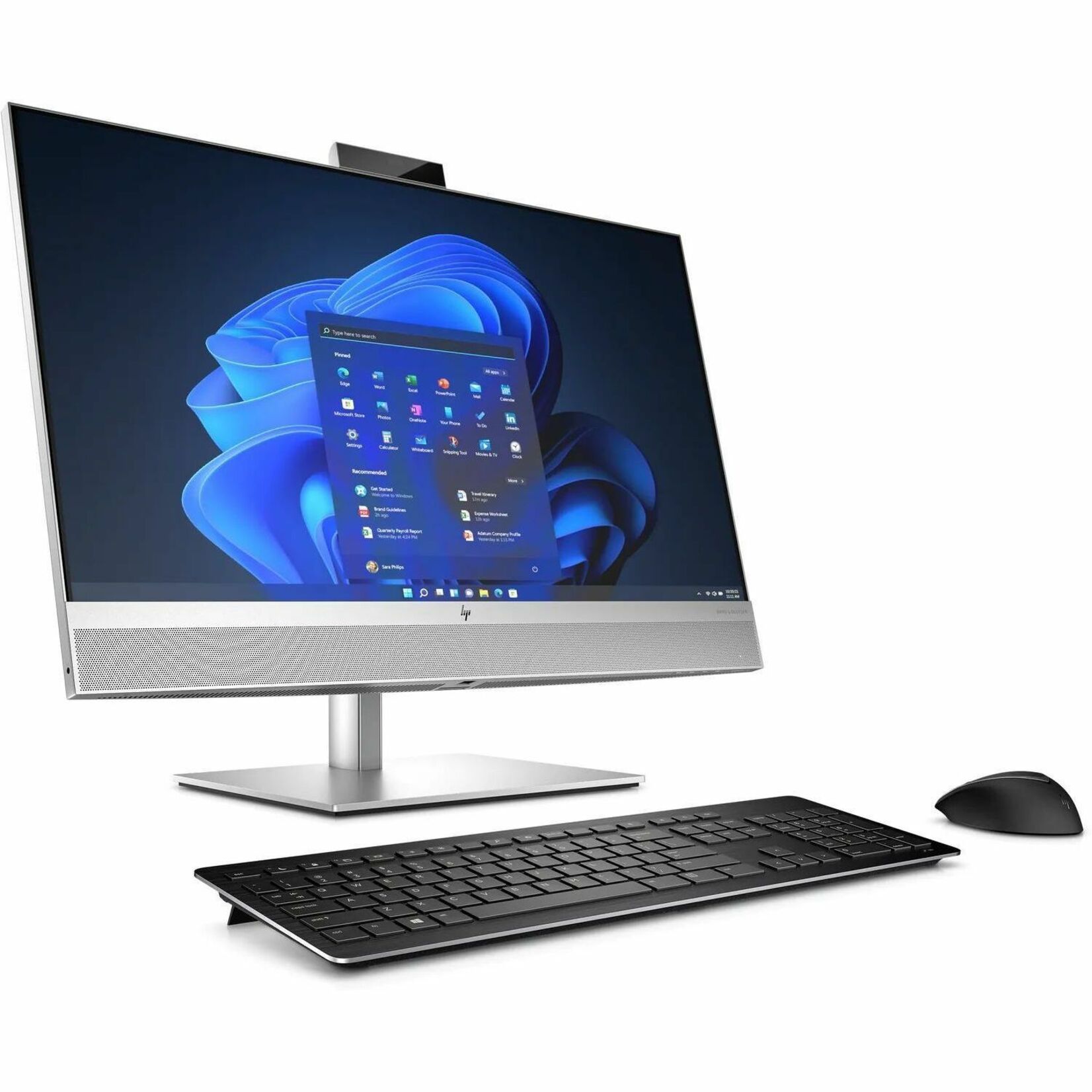 HP EliteOne 870 G9 All-in-One Computer - Intel Core i7 14th Gen i7-14700 - 64 GB - 27" QHD - Desktop - Intel Q670 Chip - 2560 x 1440 — rightmaximum