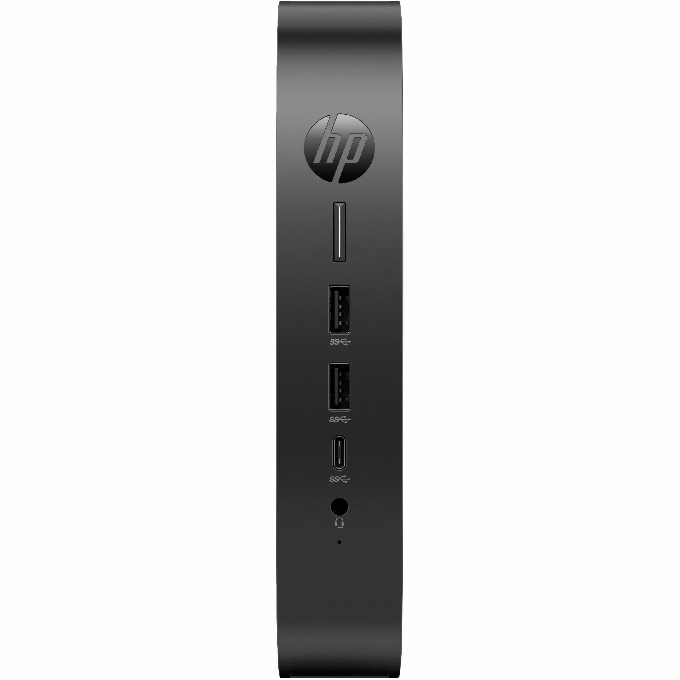 HP tz655 Zero Client Ryzen R2314 Quad-core (4 Core) 2.10 GHz - AMD Chip - 8 GB RAM DDR4 SDRAM - 32 GB Flash - Gigabit Ethernet - DisplayPort - Network (RJ-45) - 7 Total USB Port(s) - 2 USB 2.0 Port(s) - USB Type-C - 45 W — front