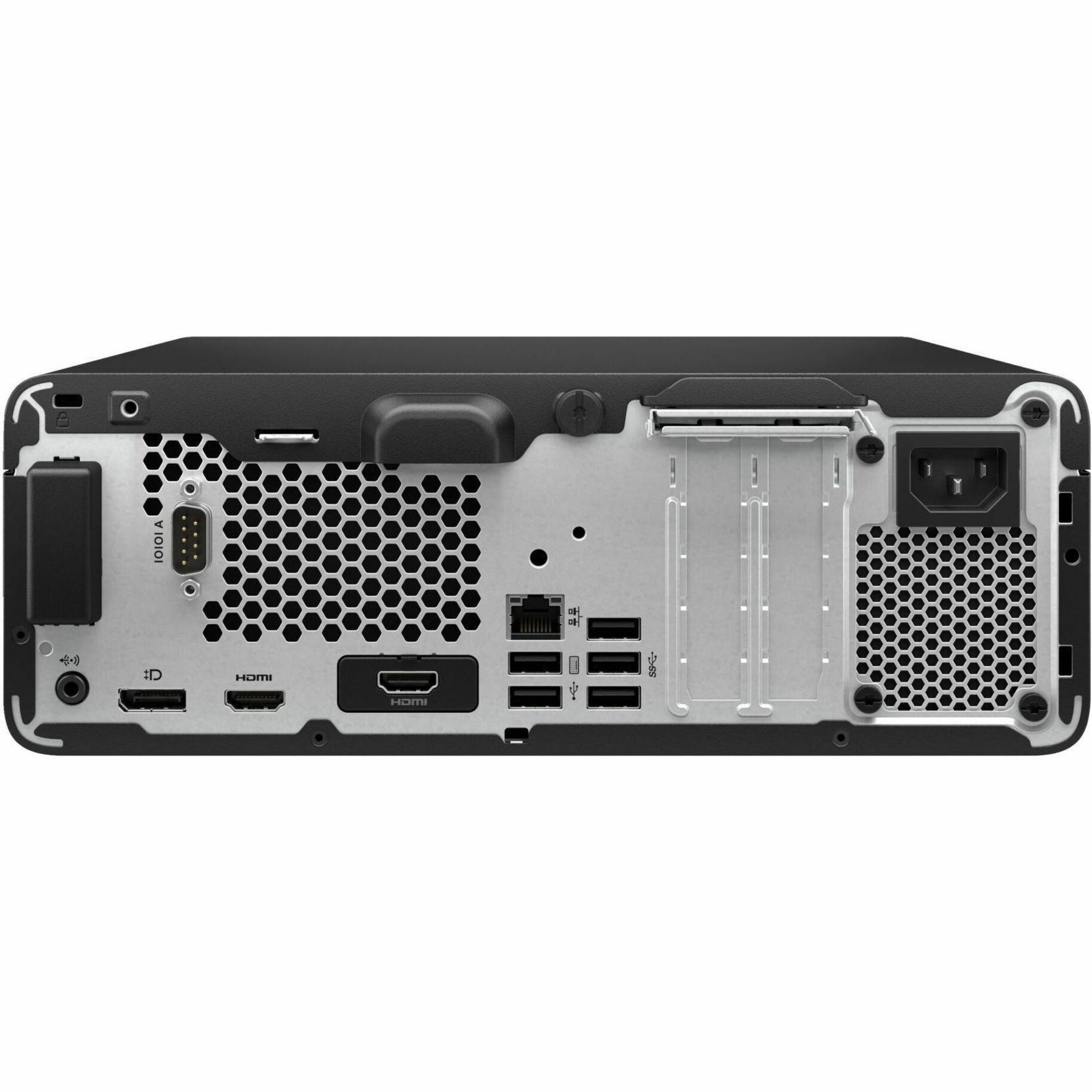 HP Pro SFF 400 G9 Desktop Computer - Intel Core i5 13th Gen i5-13500 - 16 GB - 1 TB SSD - Small Form Factor - Intel Q670 Chip - Windows 11 Pro - Intel UHD Graphics 770 DDR4 SDRAM - 240 W — rear