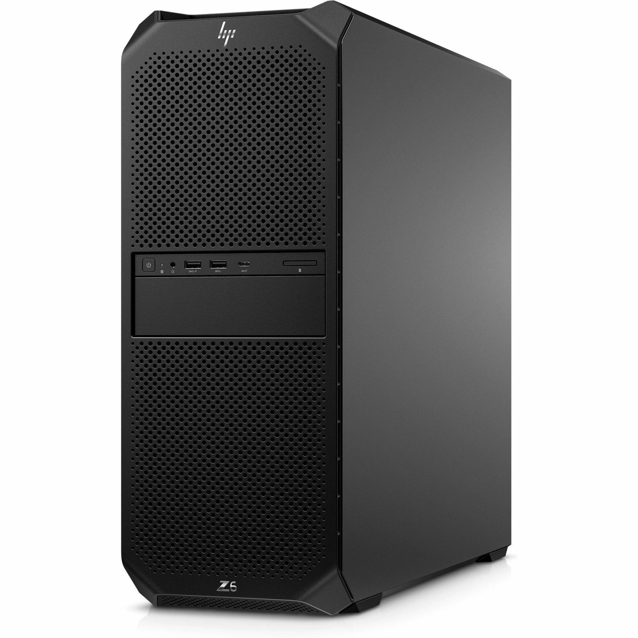 HP Z6 G5 A Workstation - Ryzen Threadripper PRO 7945WX - 32 GB - 1 TB SSD - Tower - AMD Chip - Windows 11 Pro - DVD-Writer - Serial ATA/600 Controller - 0, 1 RAID Levels - Ethernet — left