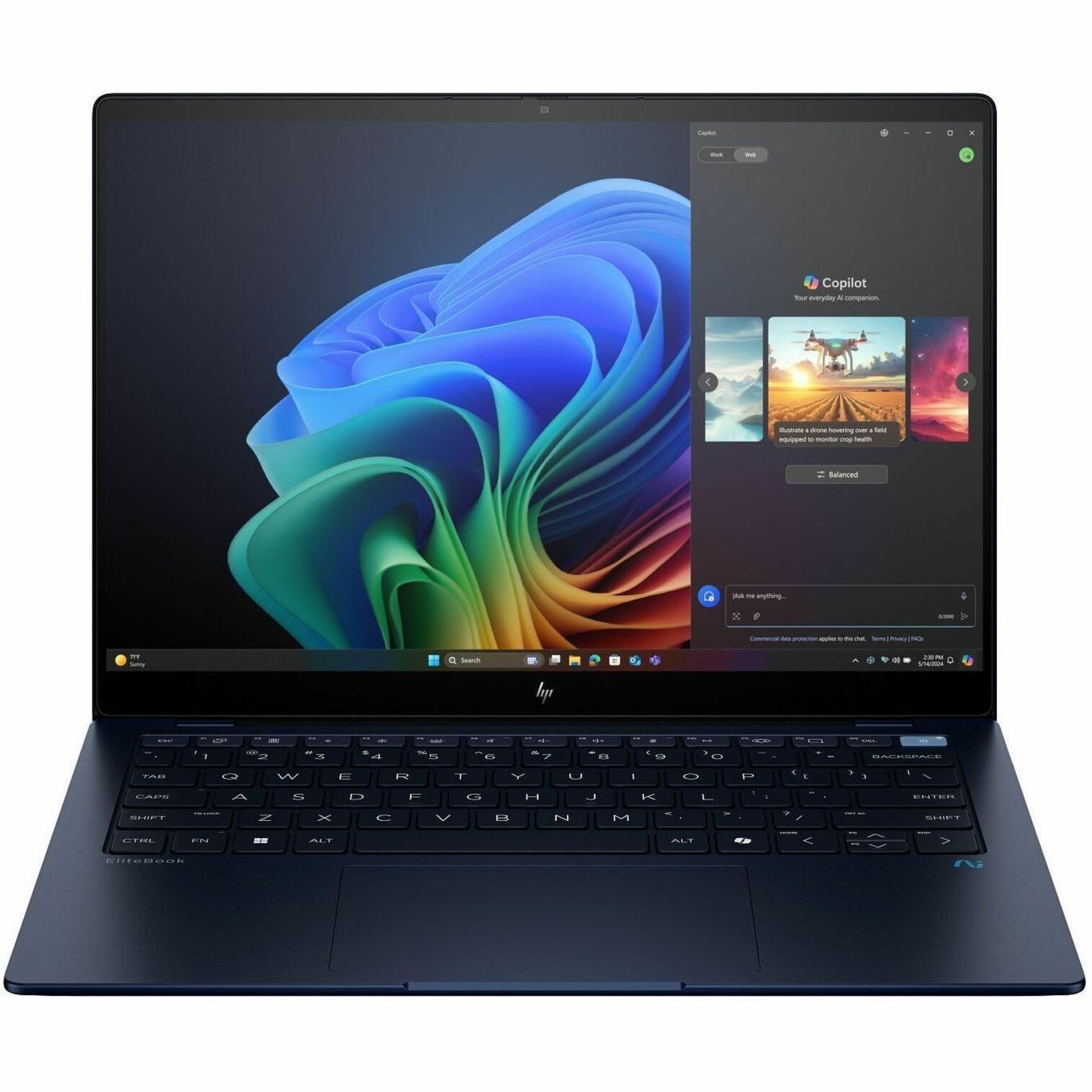 HP EliteBook Ultra G1q 14" Touchscreen Notebook