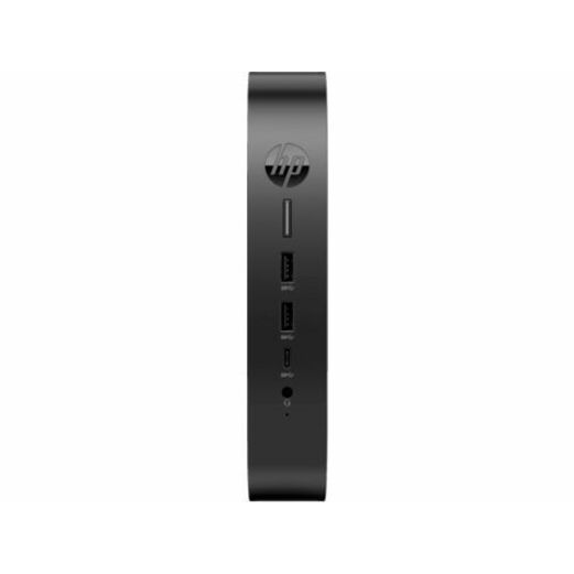 HP Elite t655 Thin Client - AMD Ryzen R2314 Quad-core (4 Core) 2.10 GHz - TAA Compliant - AMD Chip - 16 GB RAM DDR4 SDRAM - DDR4-3200/PC4-25600 - 256 GB SSD - AMD - Gigabit Ethernet - Windows 10 - DisplayPort - Network (RJ-45) - 7 Total USB Port(s) - 2 USB 2.0 Port(s) - USB Type-C - 45 W