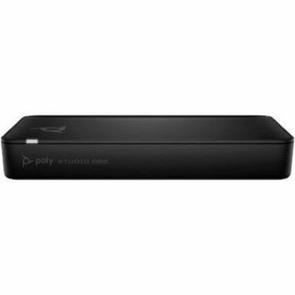 Poly Studio G62 Video Conferencing System No Radio GSA/TAA JITC - For Meeting Room, Video Conferencing - Large Room Size Supported - 3840 x 2160 Video (Live) - 3840 x 2160 Video (Content) - H.239, SIP, H.323, H.264 - 4K - 4K UHD - 60 fps - H.264 AVC, H.264 High Profile, H.265, H.264 SVC, H.263 - G.719, Siren 22, Siren 14, G.722.1, G.722, G.711, G.728, G.729a, G.722.1C - 2 x Network (RJ-45) - 1 x HDMI In - 2 x HDMI Out - USB - Gigabit Ethernet - Wireless LAN - TAA Compliant — alternate image5