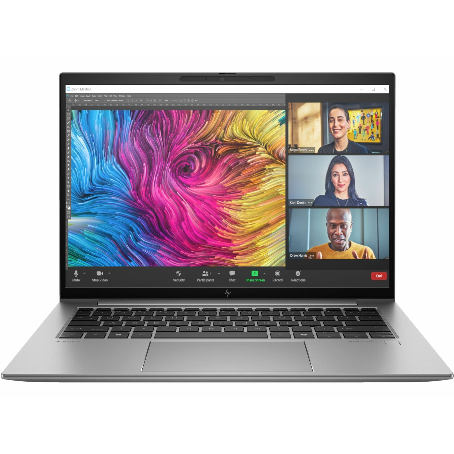 HP ZBook Firefly G11 14" Mobile Workstation - WQXGA - 120 Hz - Intel Core Ultra 7 165H - vPro Technology - 64 GB - 1 TB SSD - Intel Chip - 2560 x 1600 - Windows 11 Pro - NVIDIA RTX A500 with 4 GB, Intel Arc Graphics - DreamColor, In-plane Switching (IPS) Technology - Front Camera/Webcam - IEEE 802.11ax Wireless LAN Standard