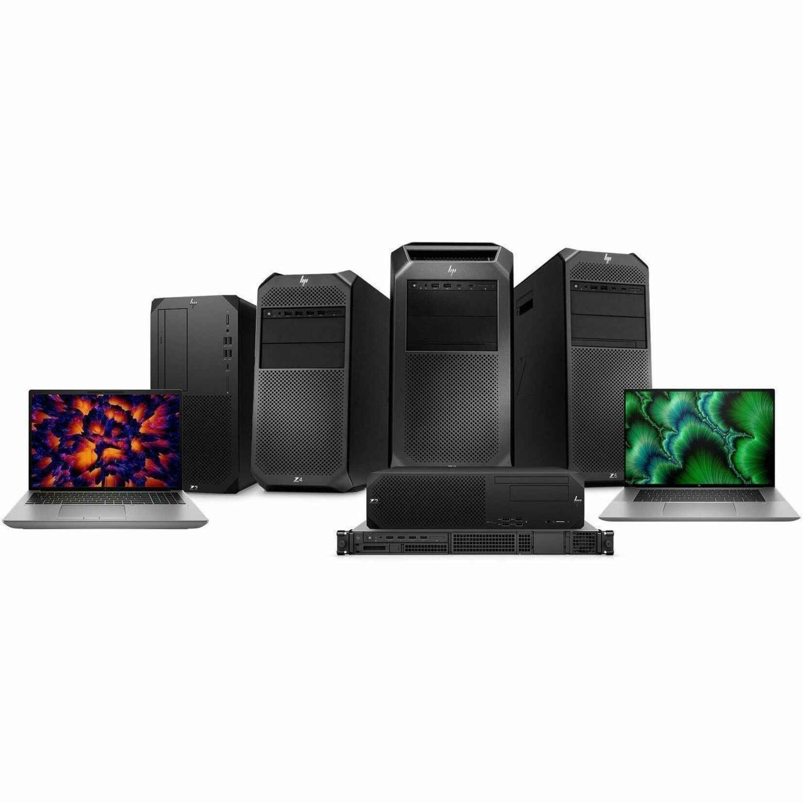 HP Z2 G9 Workstation - 1 Core i9 14th Gen i9-14900K - vPro Technology - 32 GB - 2 TB SSD - Tower - Black - Intel W680 Chip - Windows 11 Pro - Serial ATA/600, NVMe Controller - 0, 1 RAID Levels - Gigabit Ethernet — alternate image2