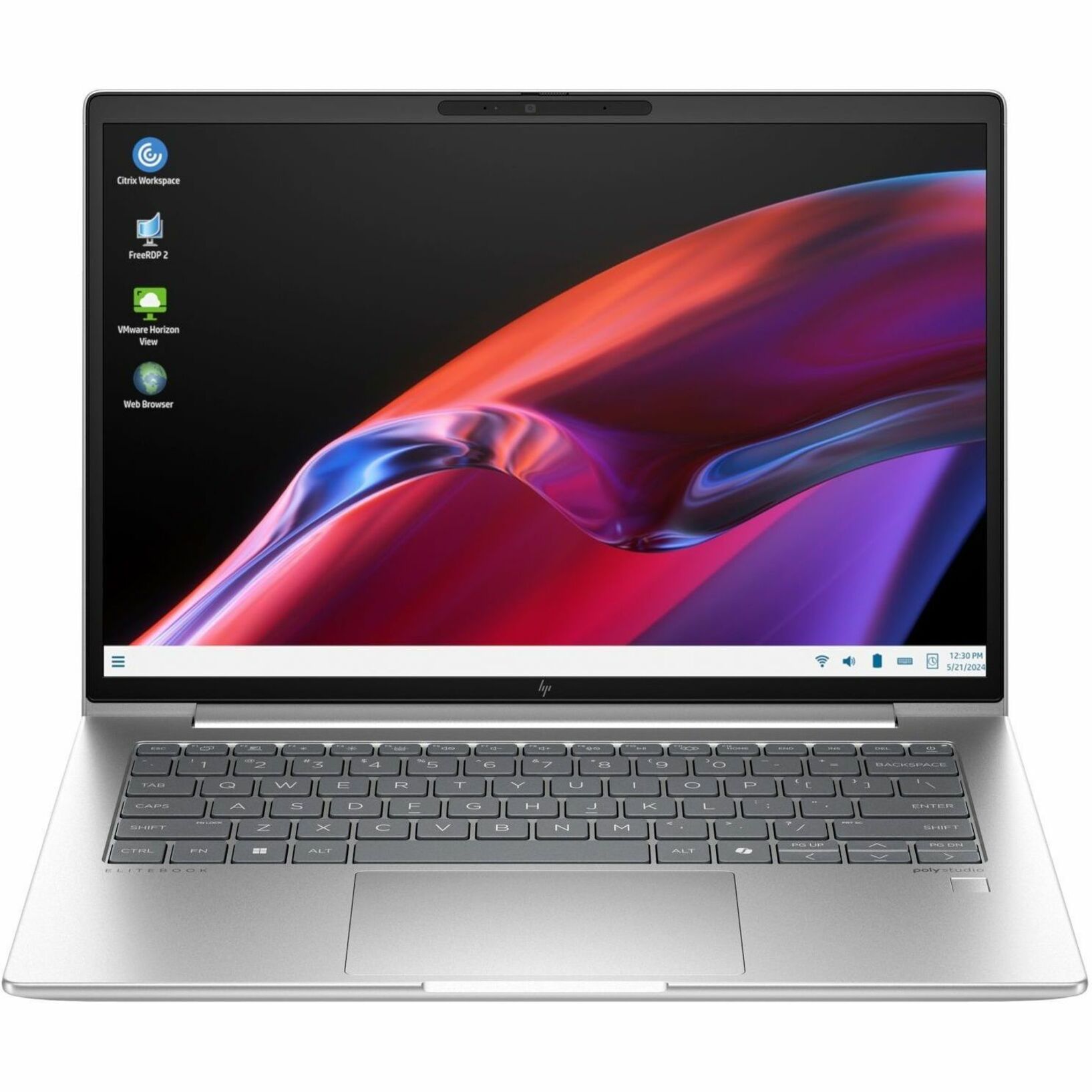 HP Elite mt645 G8 14" Thin Client Notebook - WUXGA - 60 Hz - AMD Ryzen 5 7535U - 8 GB - 256 GB SSD - Pike Silver - AMD Chip - 1920 x 1200 - IGEL Linux - AMD Radeon 660M Graphics - In-plane Switching (IPS) Technology - IEEE 802.11ax Wireless LAN Standard