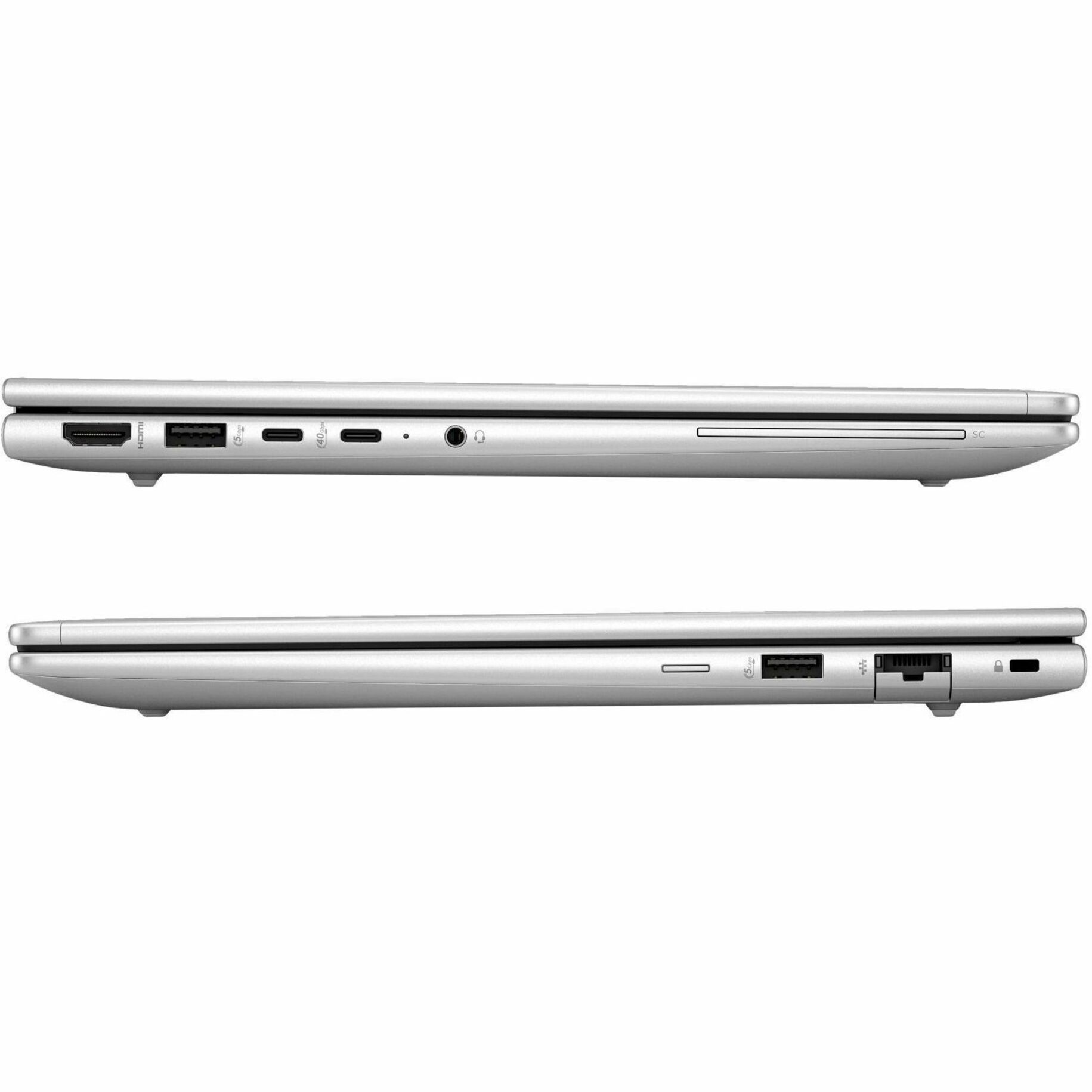 HP Elite mt645 G8 14" Thin Client Notebook - WUXGA - 60 Hz - AMD Ryzen 5 7535U - 8 GB - 256 GB SSD - Pike Silver - AMD Chip - 1920 x 1200 - Windows 10 IoT Enterprise LTSC 2021 - AMD Radeon 660M Graphics - In-plane Switching (IPS) Technology - IEEE 802.11ax Wireless LAN Standard — alternate image1