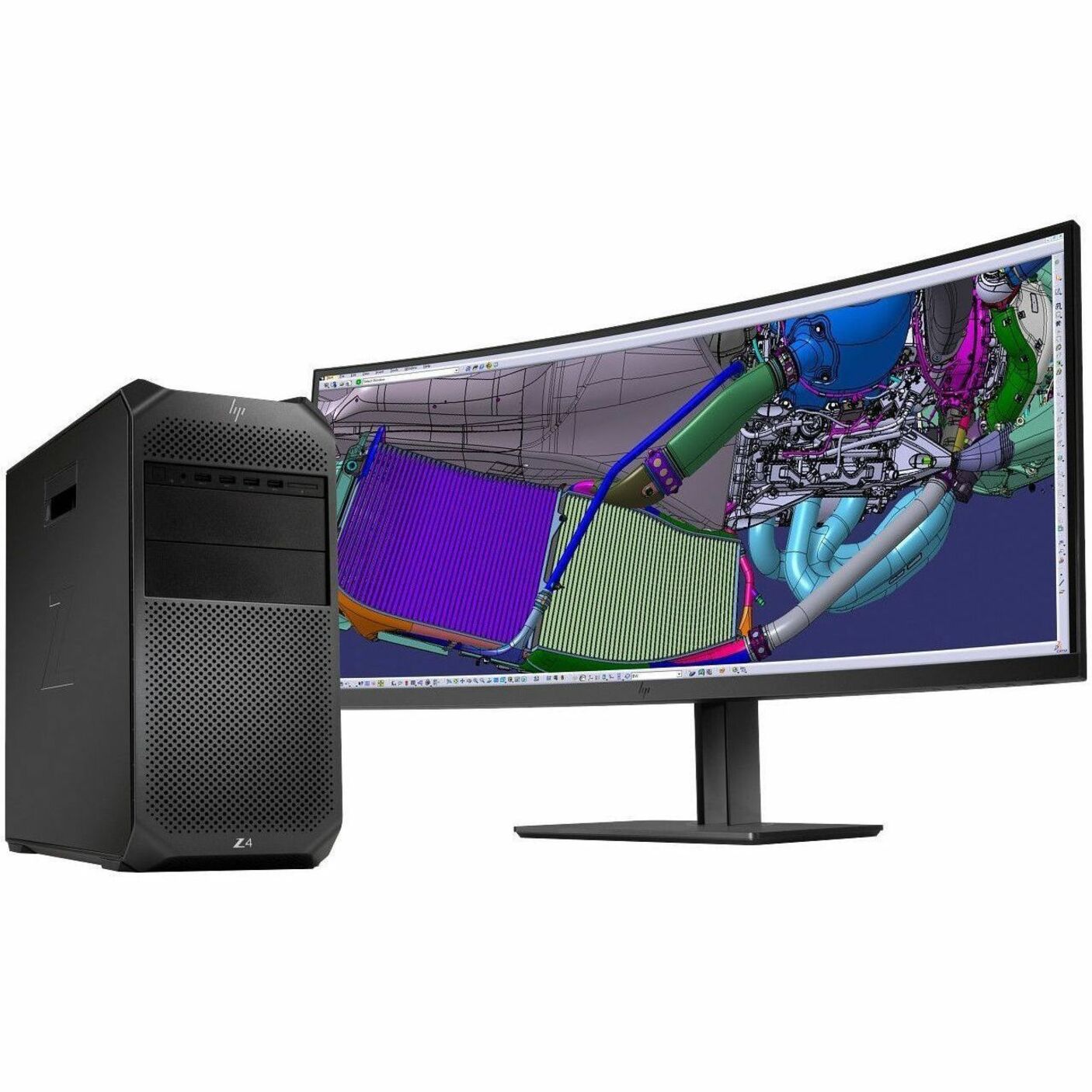 HP Z4 G4 Workstation - Intel Xeon - 16 GB - Tower - Intel Chip - Linux - NVIDIA Graphics - Serial ATA/600 Controller - 0, 1, 5, 10 RAID Levels - Gigabit Ethernet — alternate image10