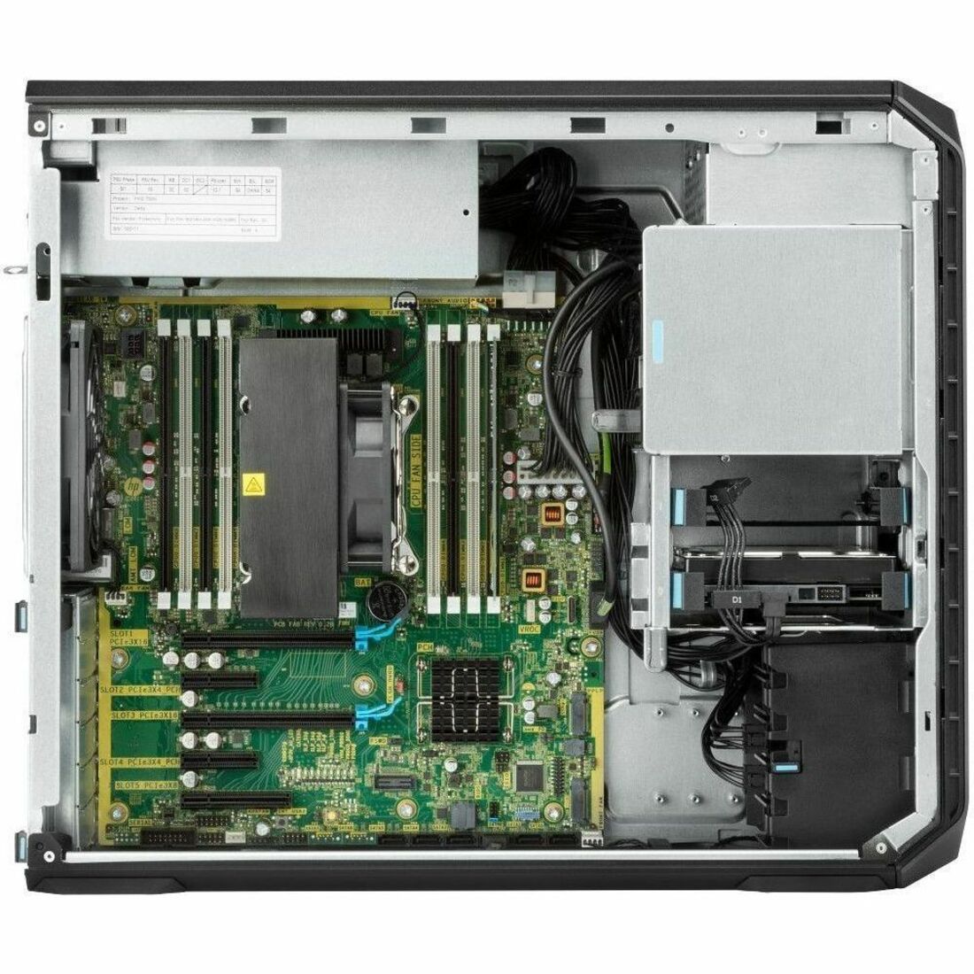HP Z4 G4 Workstation - Intel Xeon - 16 GB - Tower - Intel Chip - Linux - NVIDIA Graphics - Serial ATA/600 Controller - 0, 1, 5, 10 RAID Levels - Gigabit Ethernet — alternate image11