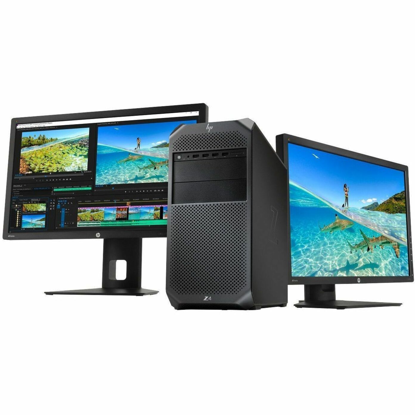 HP Z4 G4 Workstation - Intel Xeon - 16 GB - Tower - Intel Chip - Linux - NVIDIA Graphics - Serial ATA/600 Controller - 0, 1, 5, 10 RAID Levels - Gigabit Ethernet — alternate image12