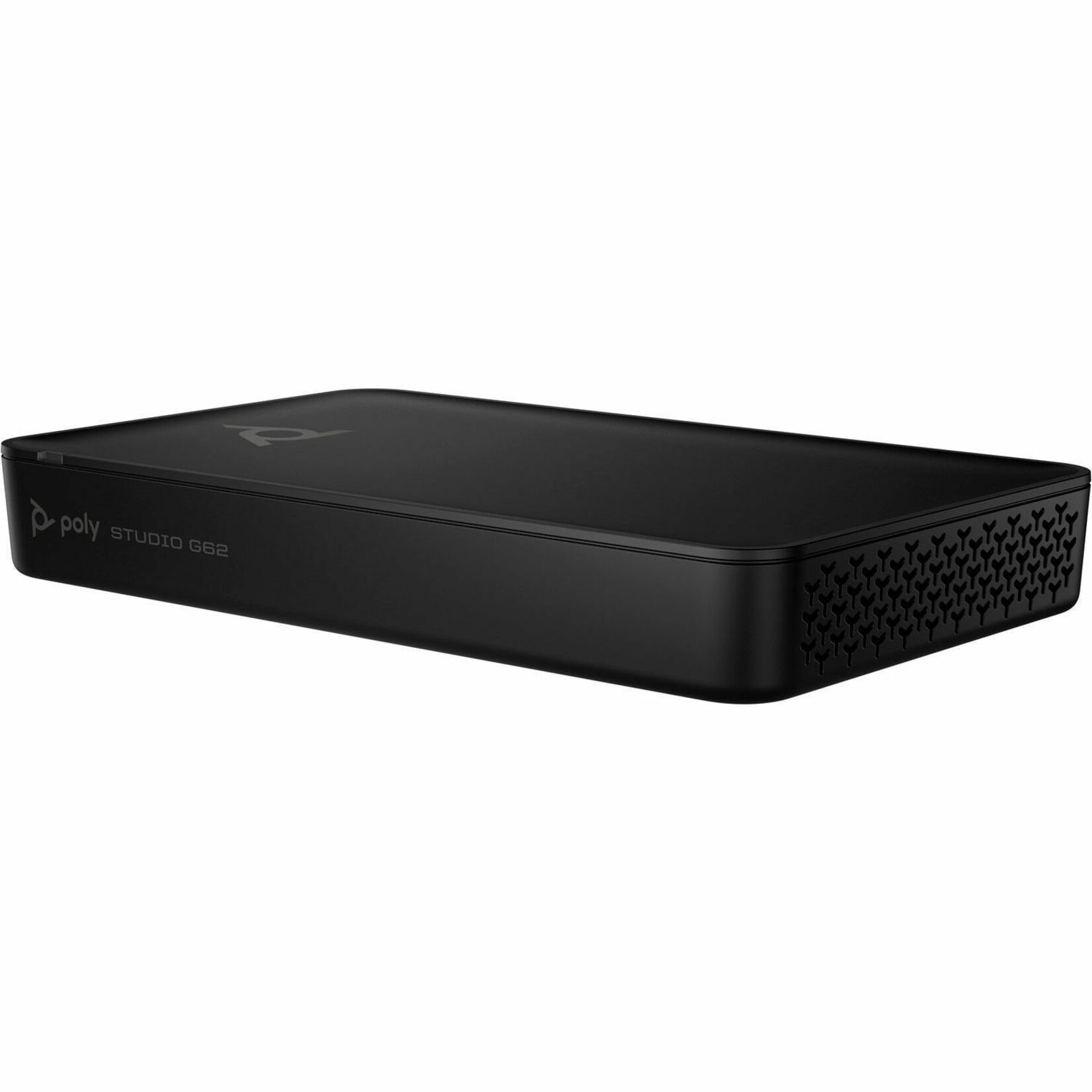 Poly Studio G62 Video Conferencing System With Mounting Plate Kit No Radio TAA - For Meeting Room, Video Conferencing - Large Room Size Supported - 3840 x 2160 Video (Live) - SIP, H.323 - 4K - 30 fps - 2 x Network (RJ-45) - 1 x HDMI In - 2 x HDMI Out - USB - Gigabit Ethernet - Wireless LAN - TAA Compliant — alternate image1