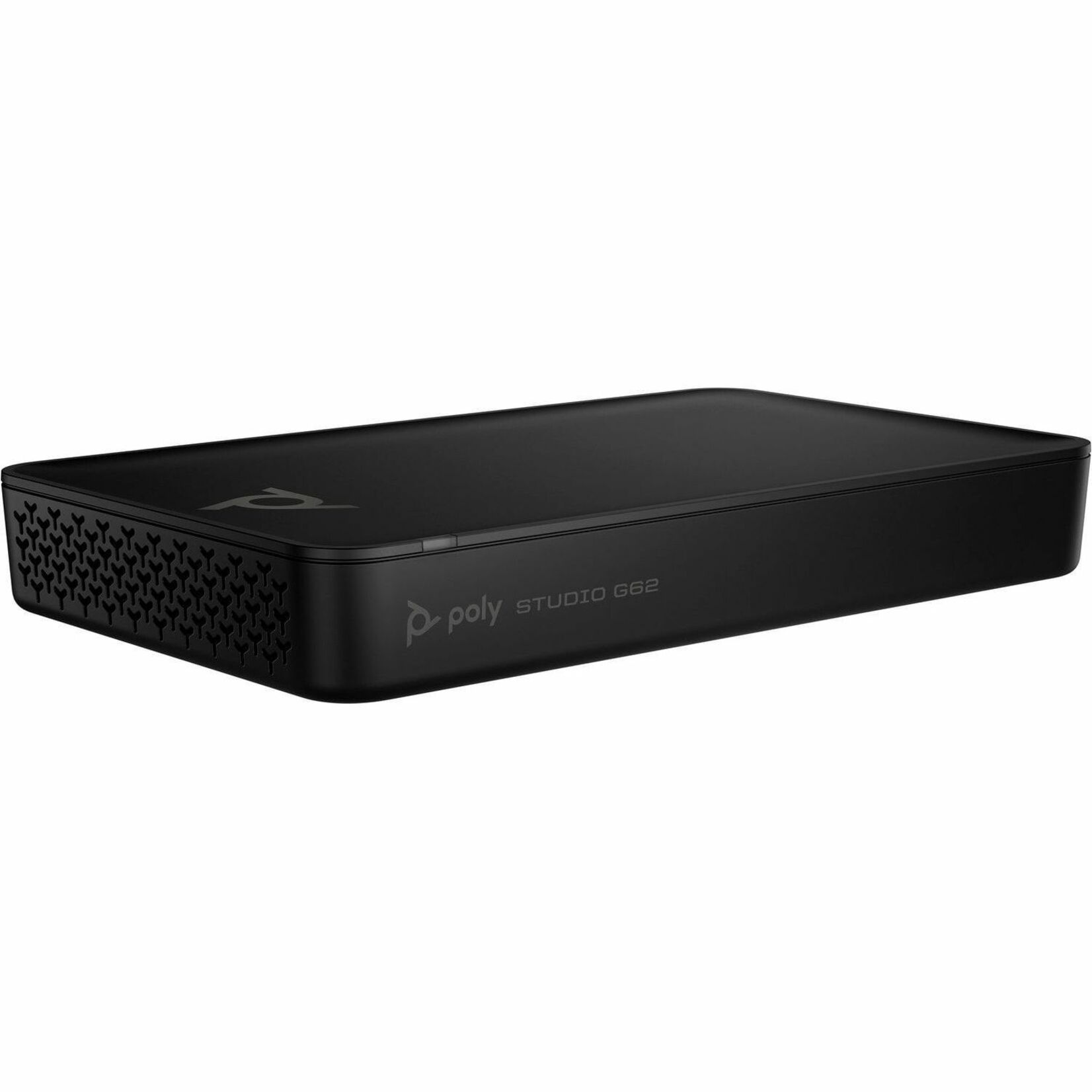 Poly Studio G62 Video Conferencing System With Mounting Plate Kit No Radio TAA - For Meeting Room, Video Conferencing - Large Room Size Supported - 3840 x 2160 Video (Live) - SIP, H.323 - 4K - 30 fps - 2 x Network (RJ-45) - 1 x HDMI In - 2 x HDMI Out - USB - Gigabit Ethernet - Wireless LAN - TAA Compliant — alternate image3