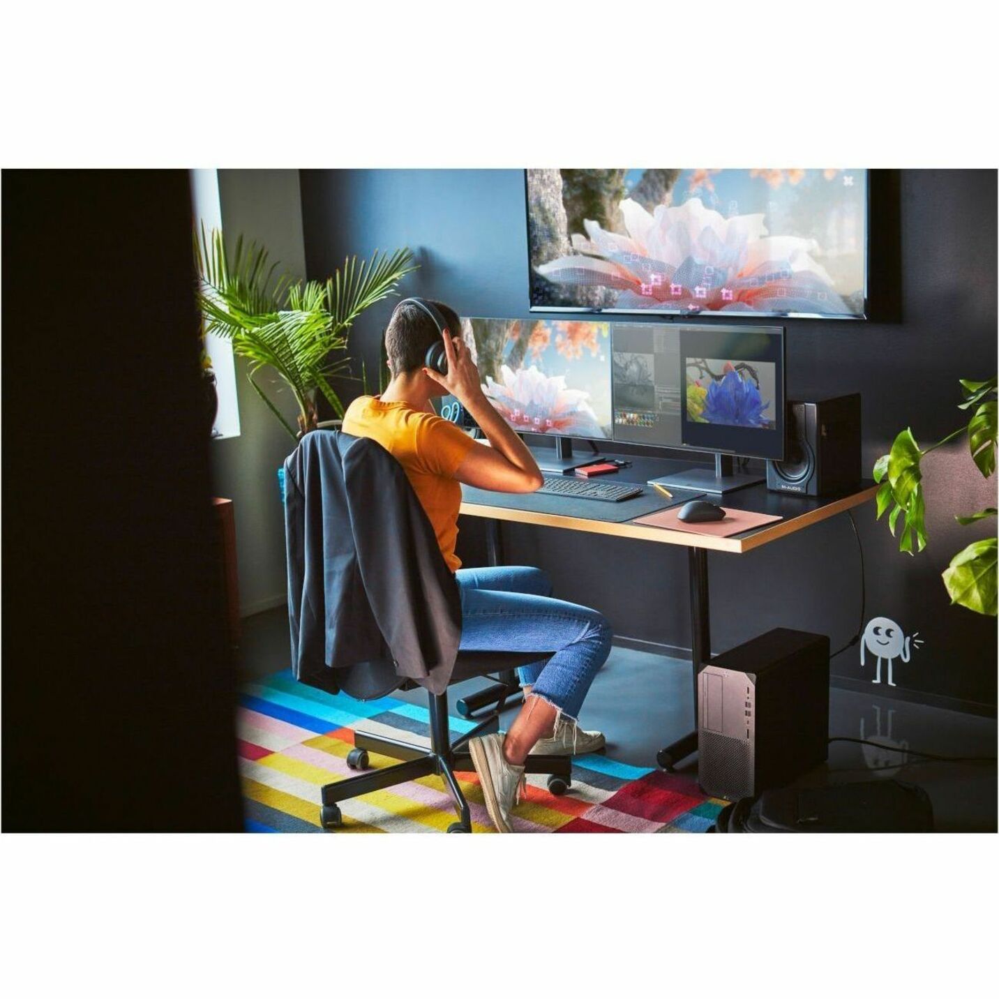 HP Z2 G9 Workstation - 1 Core i7 14th Gen i7-14700 - vPro Technology - 32 GB - 512 GB SSD - Tower - Black - Intel W680 Chip - Windows 11 Pro - 12 GB Graphics - Serial ATA/600, NVMe Controller - 0, 1 RAID Levels - Gigabit Ethernet - Wireless LAN — alternate image4