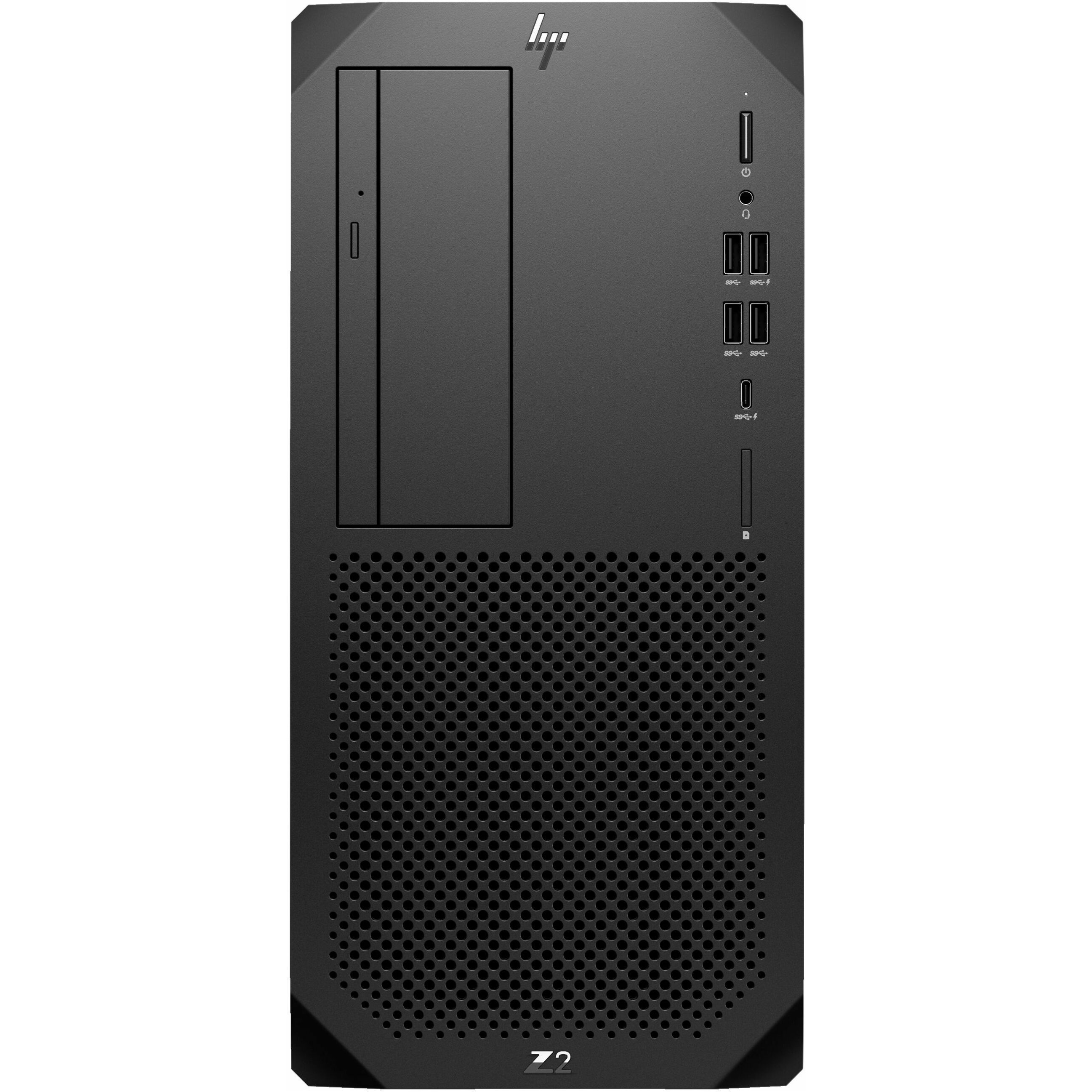 HP Z2 G9 Workstation - 1 Core i7 14th Gen i7-14700 - vPro Technology - 32 GB - 512 GB SSD - Tower - Black - Intel W680 Chip - Windows 11 Pro - 12 GB Graphics - Serial ATA/600, NVMe Controller - 0, 1 RAID Levels - Gigabit Ethernet - Wireless LAN