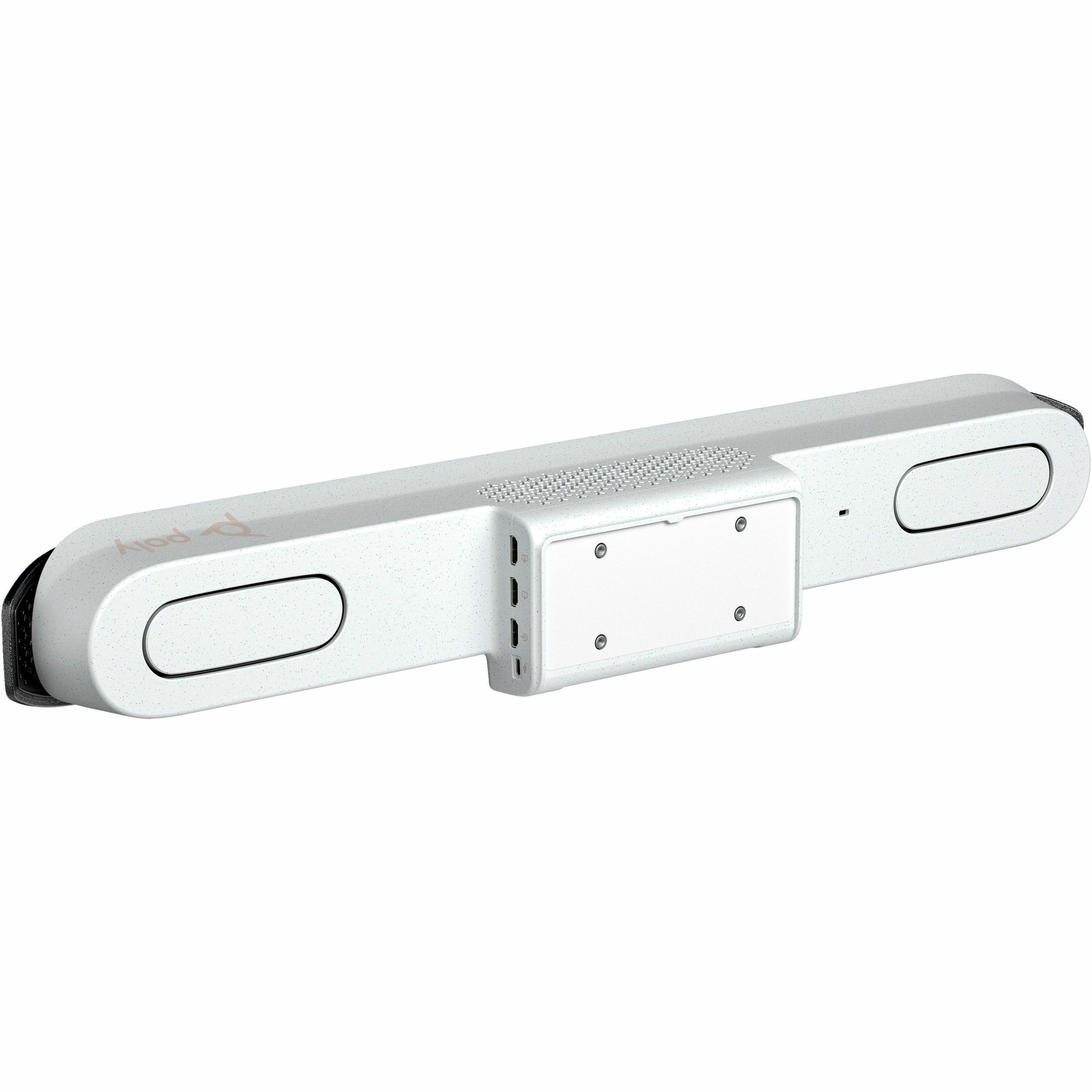 Poly Studio X52 All-In-One Video Bar TAA JITC - For Video Conferencing, Meeting Room, Audio Conferencing - Medium Room Size Supported - 3840 x 2160 Video (Live) - SIP, H.323, H.235.6 - 4K UHD - 1 x Network (RJ-45) - 1 x HDMI In - 2 x HDMI Out - USB - Ethernet - Wireless LAN - Internal Speaker(s) - Tabletop - TAA Compliant — alternate image10