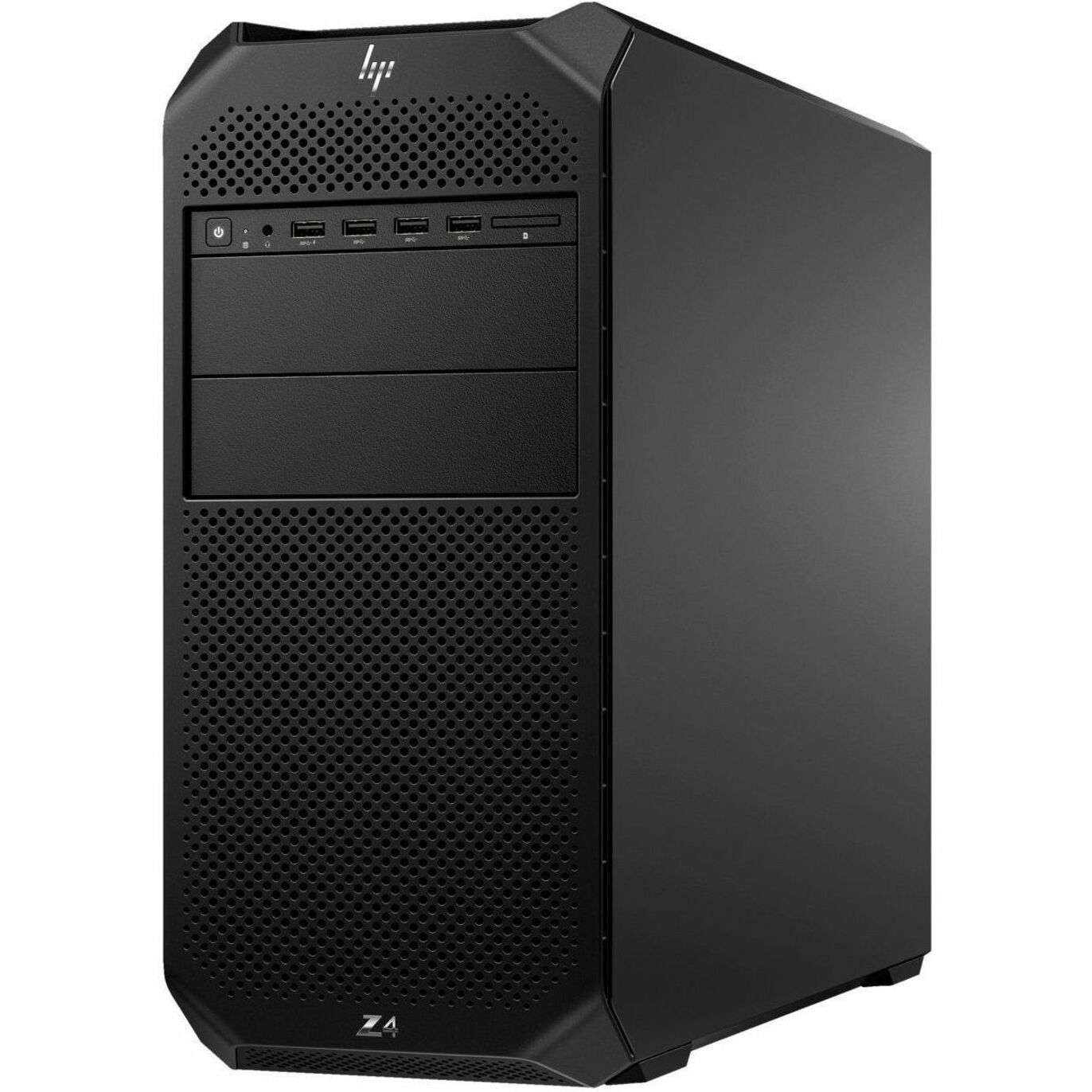 HP Z4 G5 Workstation - 1 - Tower - Black - Intel W790 Chip - Serial ATA/600, NVMe Controller - 0, 1, 5, 10 RAID Levels - Gigabit Ethernet — left