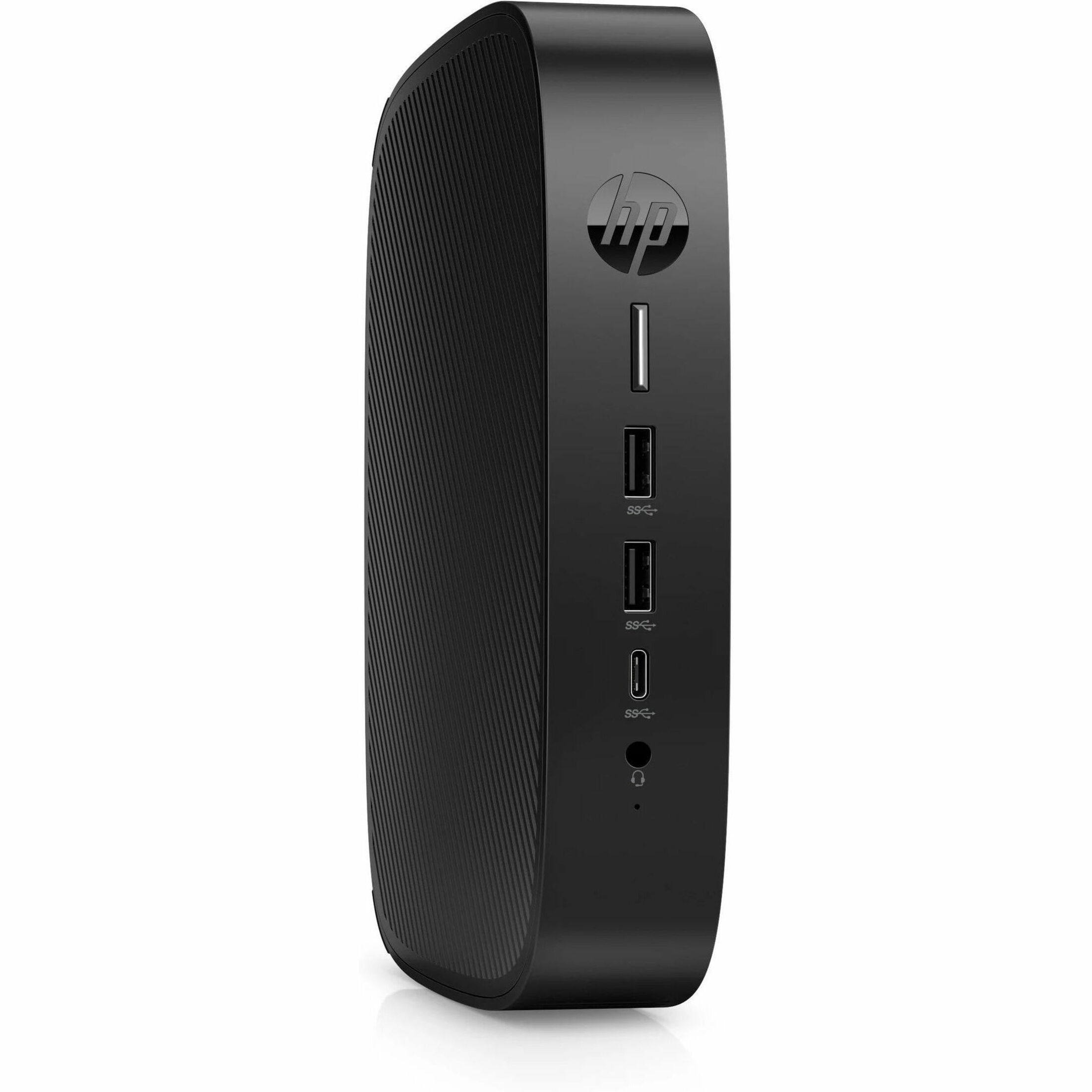 HP Elite t655 Thin Client Ryzen R2314 Quad-core (4 Core) 2.10 GHz - TAA Compliant - AMD Chip - 16 GB RAM DDR4 SDRAM - DDR4-3200/PC4-25600 - 256 GB SSD - Gigabit Ethernet - Windows 10 IoT Enterprise - IEEE 802.11ax - Bluetooth 5.3 - DisplayPort - Network (RJ-45) - 7 Total USB Port(s) - 2 USB 2.0 Port(s) - USB Type-C - 45 W